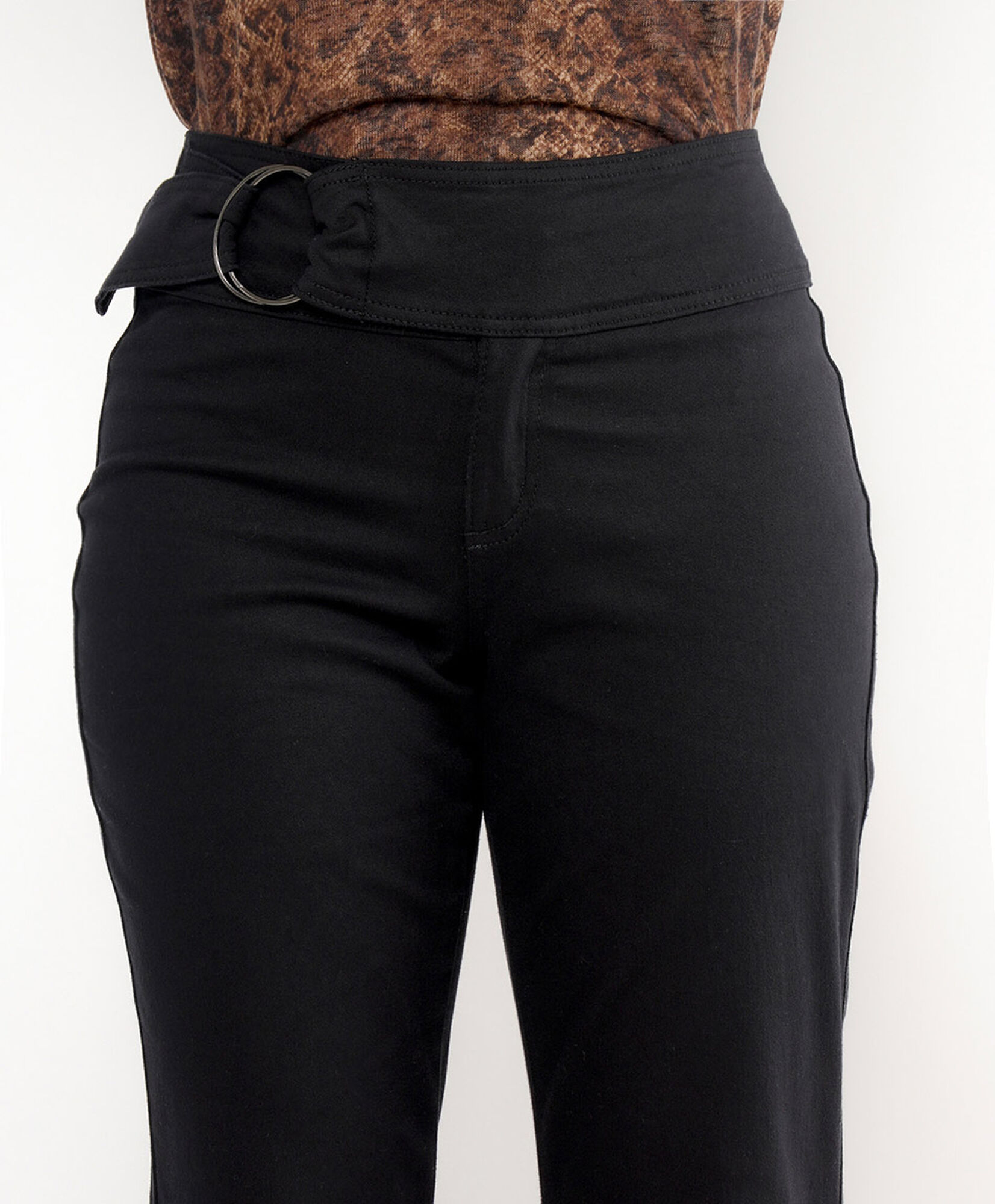 Jeans mujer cinturón pretina flare Jeans mujer cinturón pretina flare