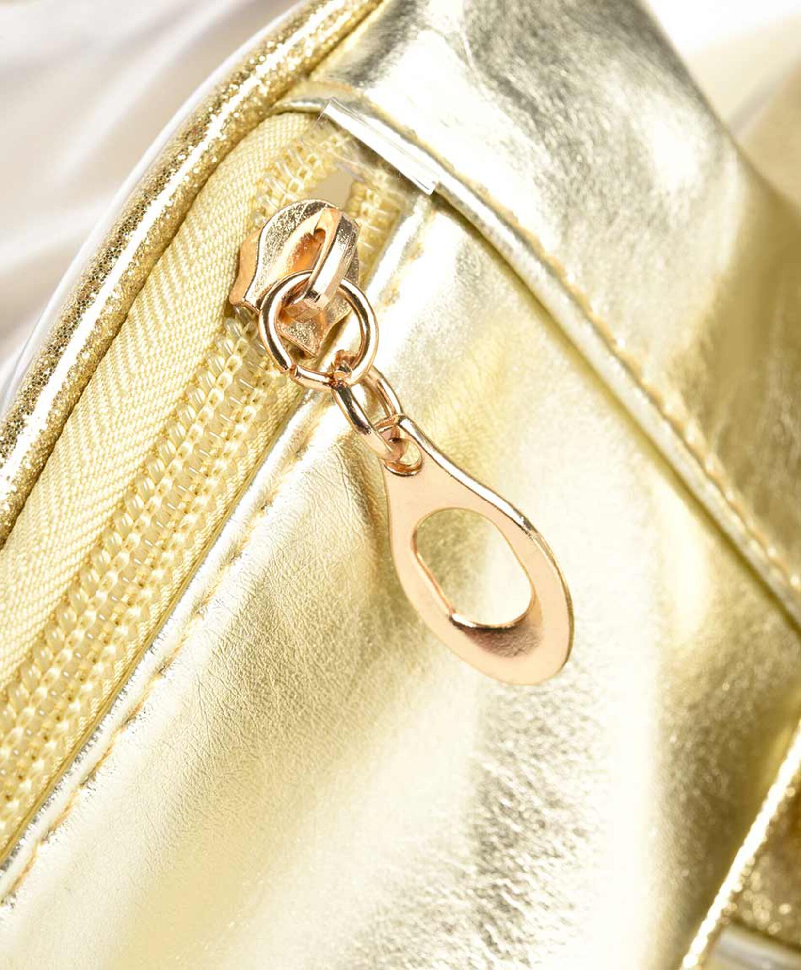Set cosmetiquero mujer dorado 3 piezas Set cosmetiquero mujer dorado 3 piezas