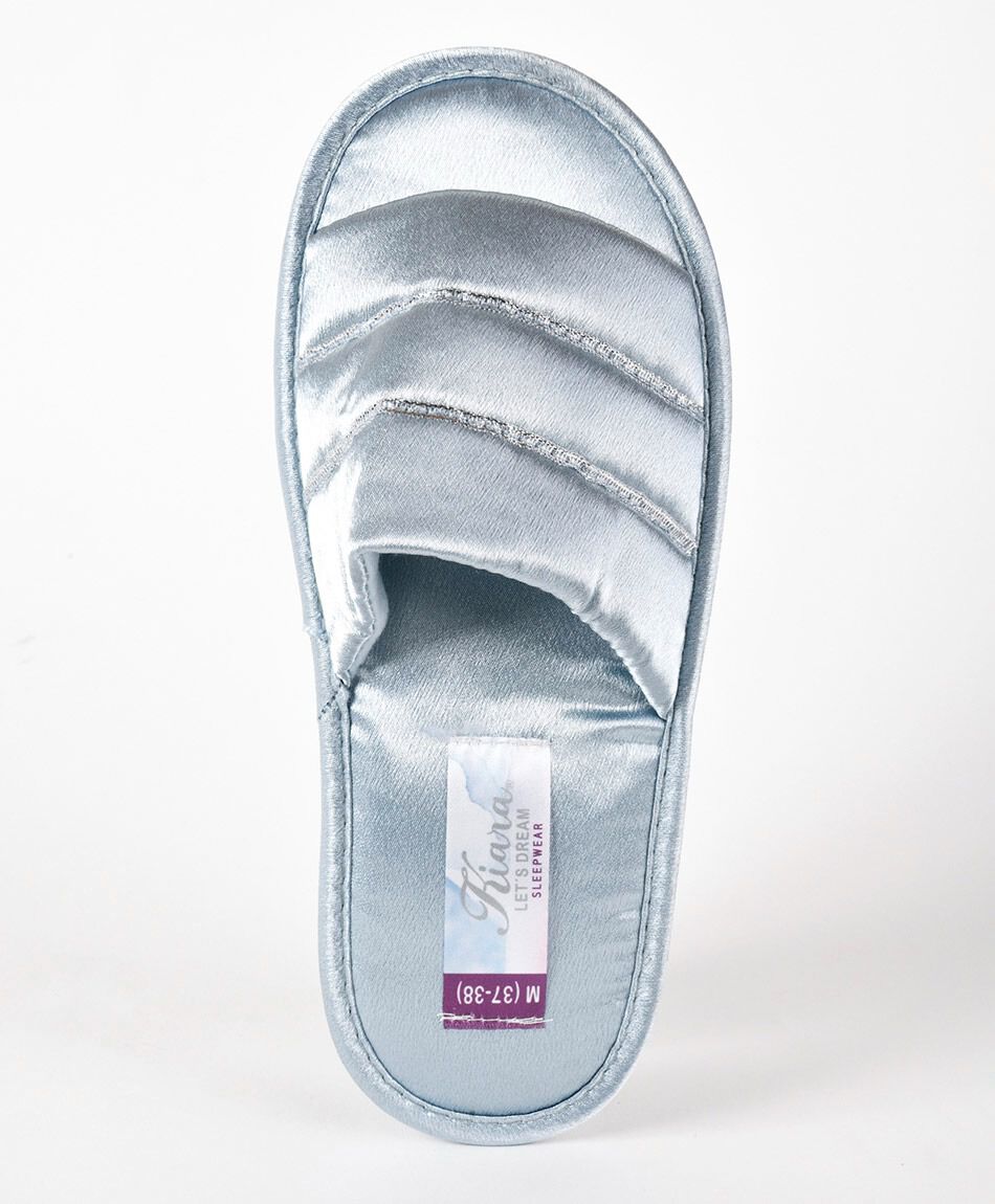 Pantufla mujer brillante