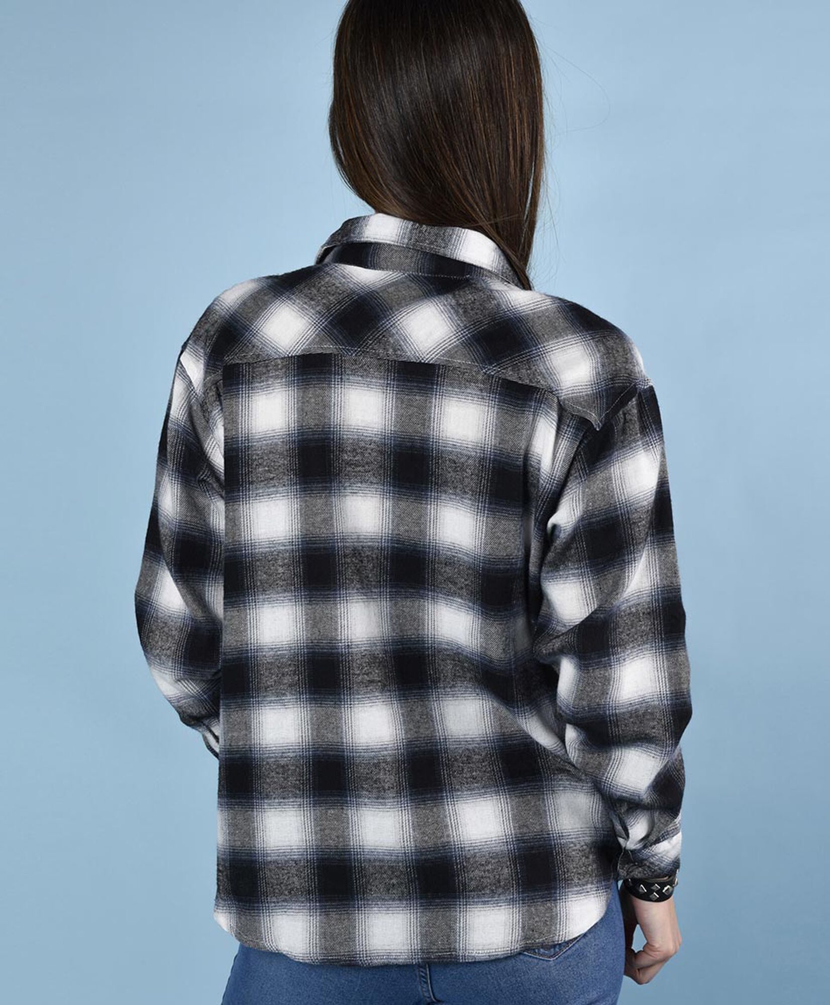 Blusa oversize manga larga Blusa oversize manga larga
