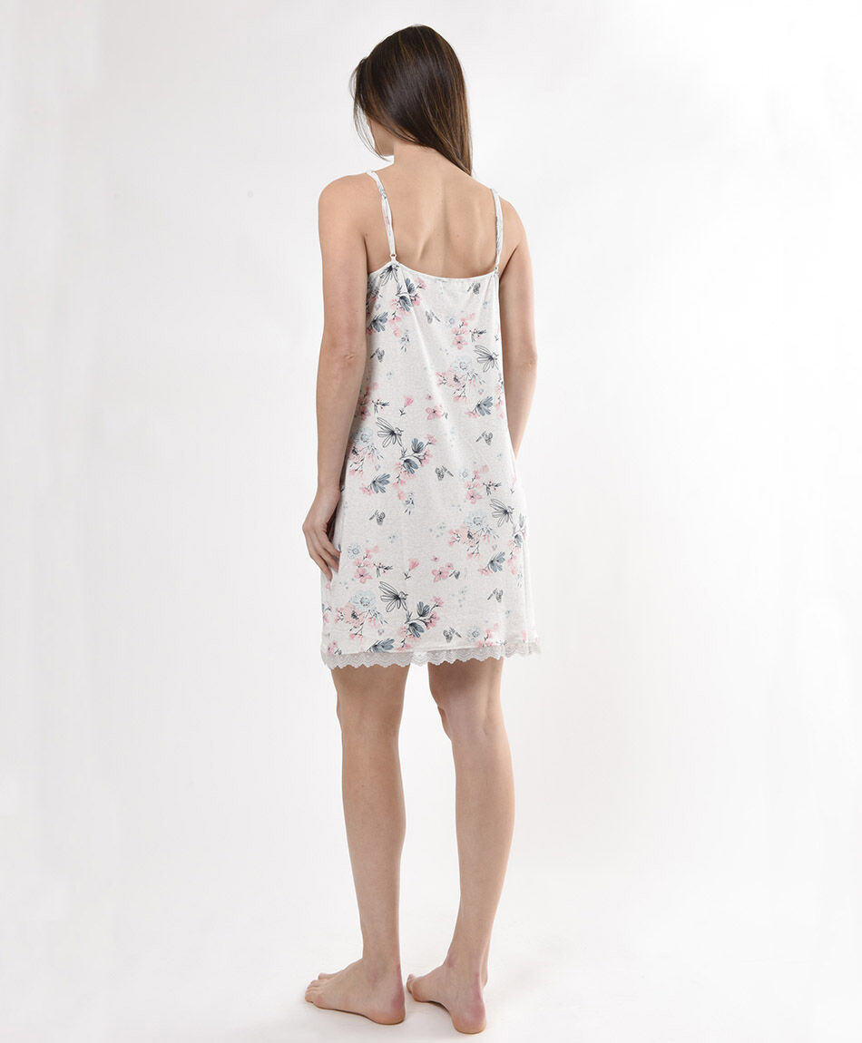 Camisola mujer jaspeada floral