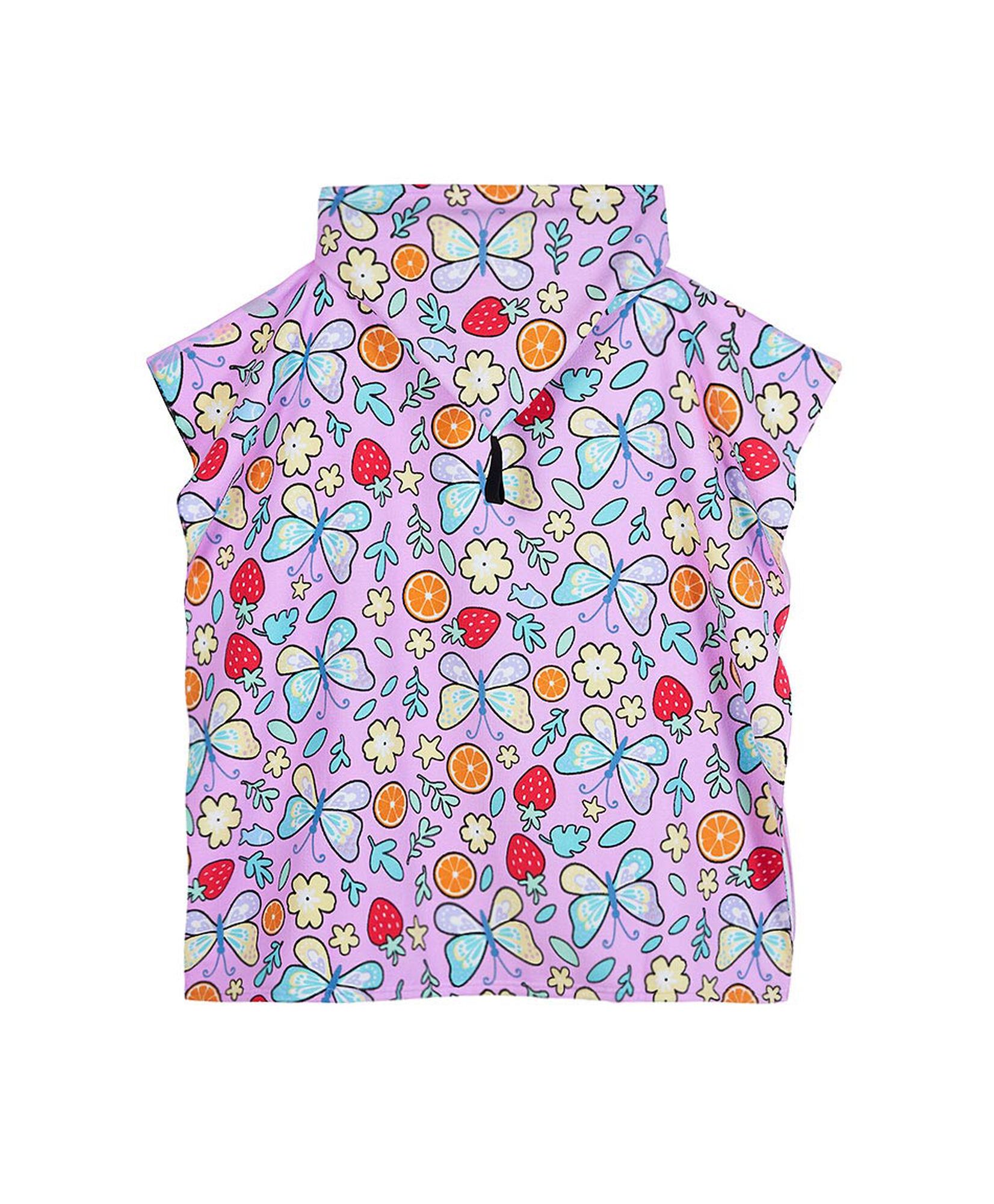 Poncho niña baño mariposas Poncho niña baño mariposas