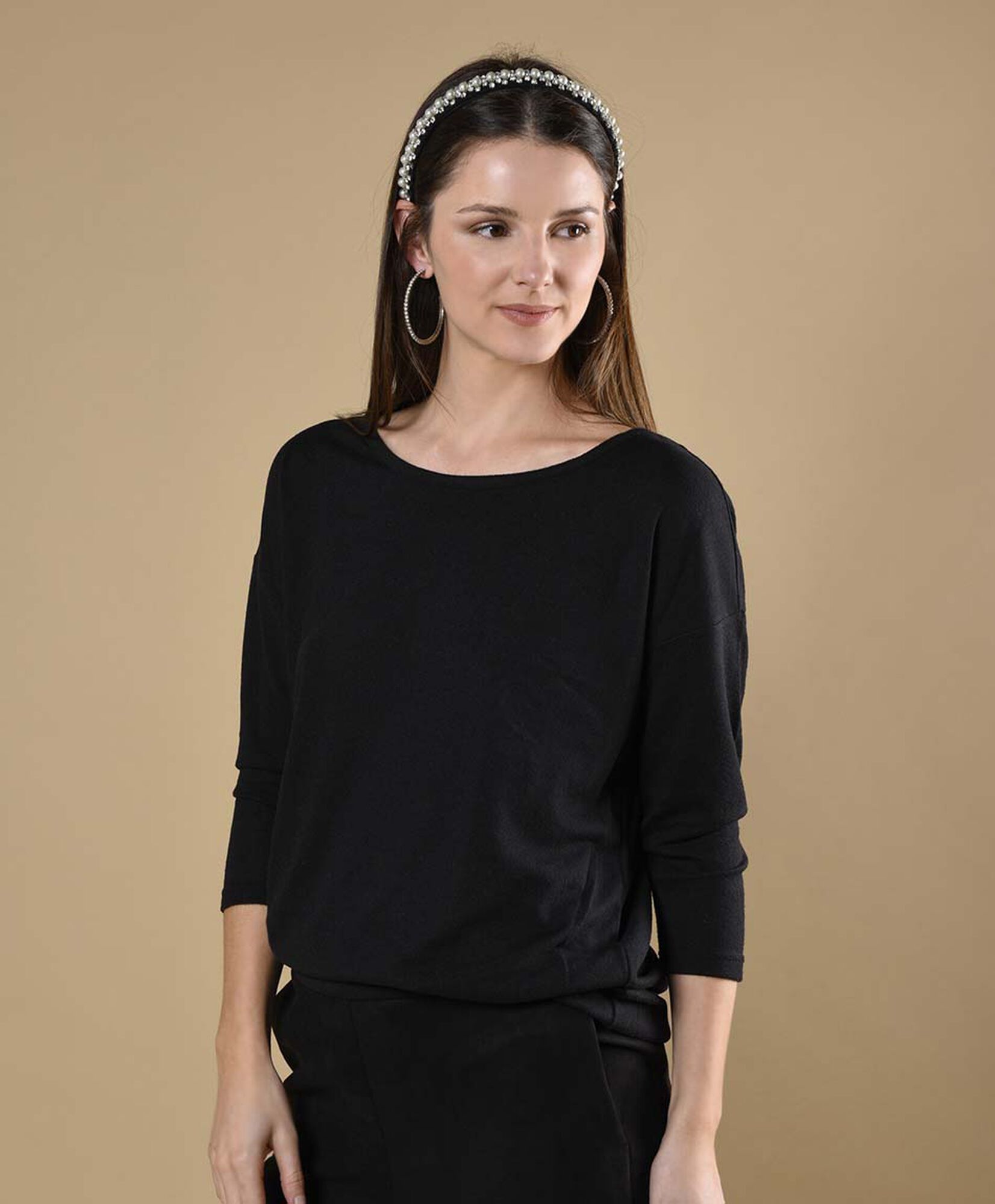 Polera ancha lisa Polera ancha lisa