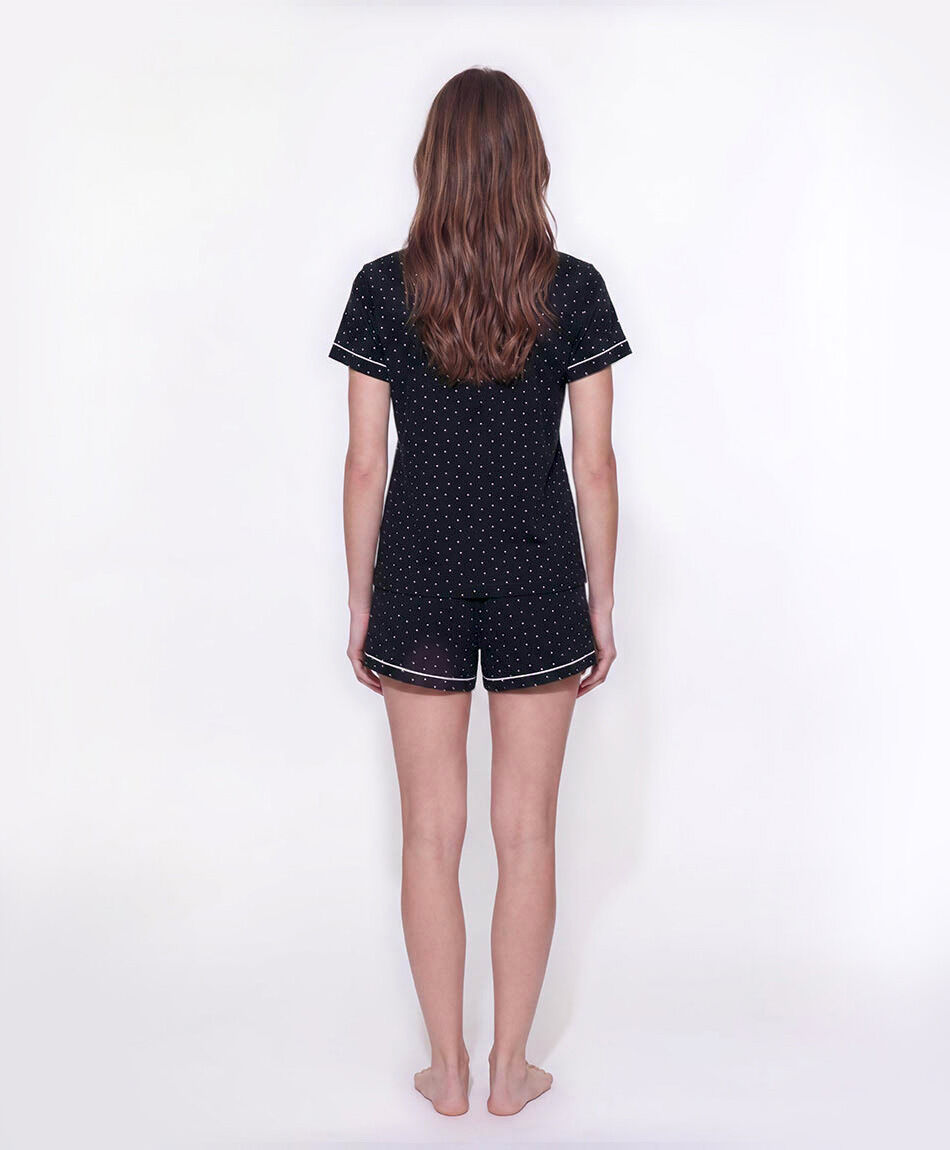 Pijama mujer camisero  puntos