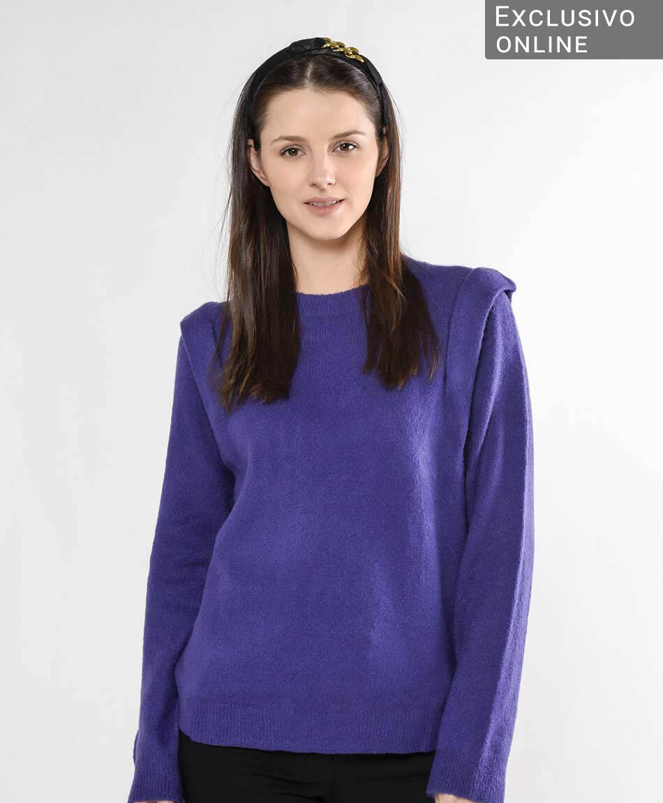 Sweater mujer liso vuelos