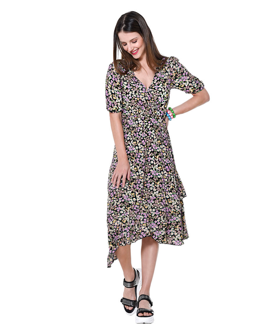 Vestido est. basta irregular