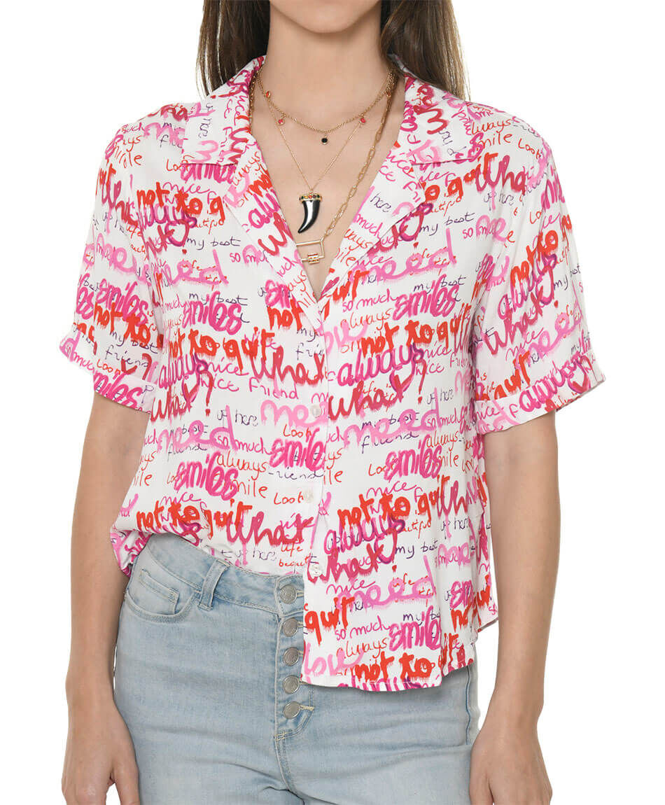 Blusa grafitti