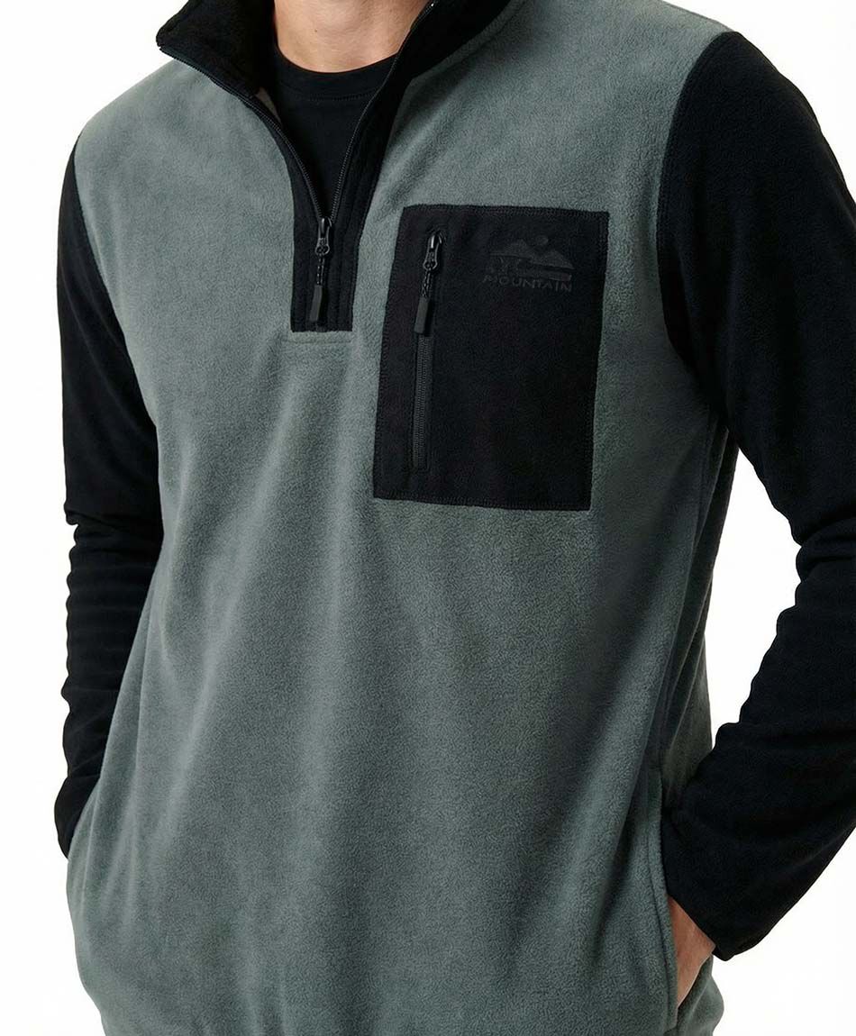 Polar hombre bolsillo frontal t&eacute;cnico