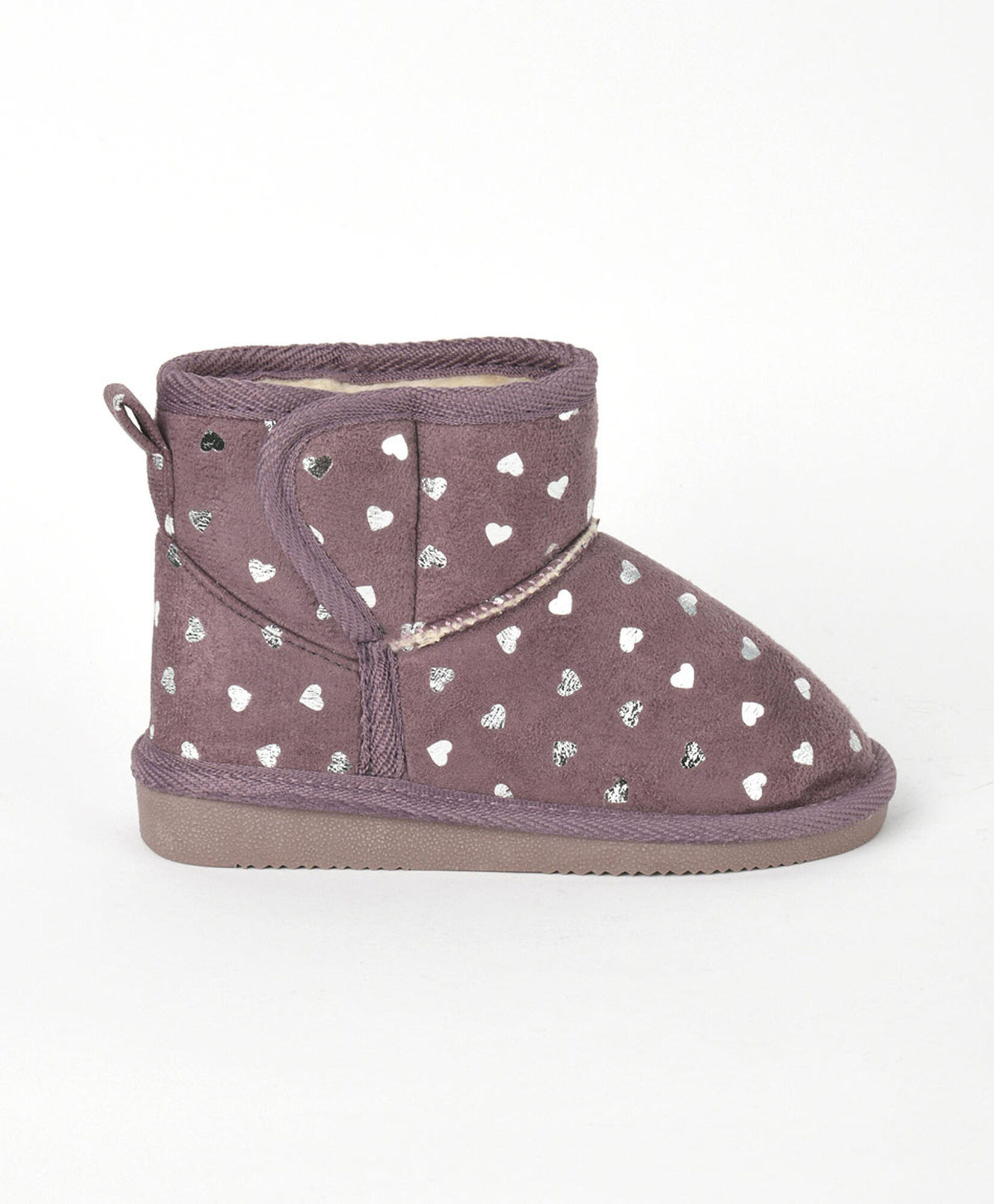 Bota niña (20 a 25) forrada corazones Bota niña (20 a 25) forrada corazones