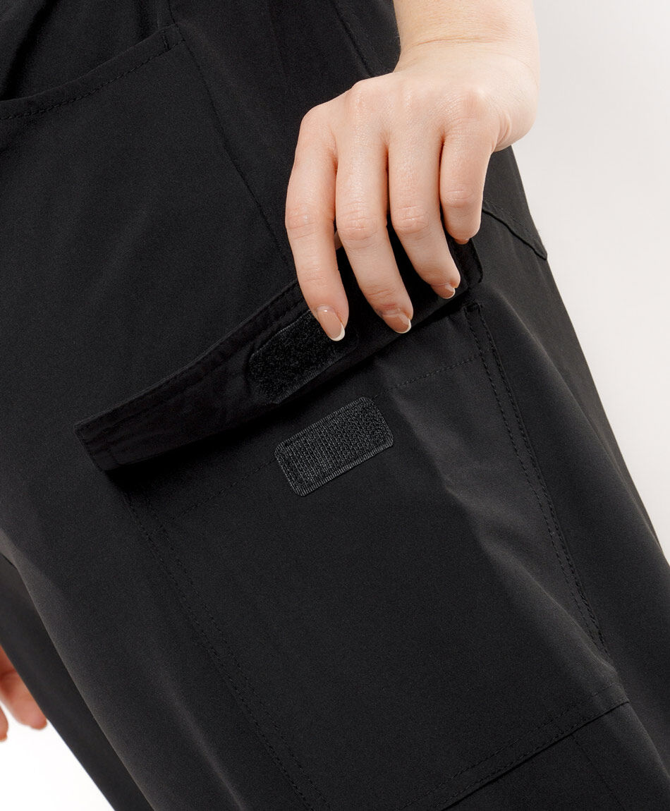 Pantal&oacute;n mujer cargo wide