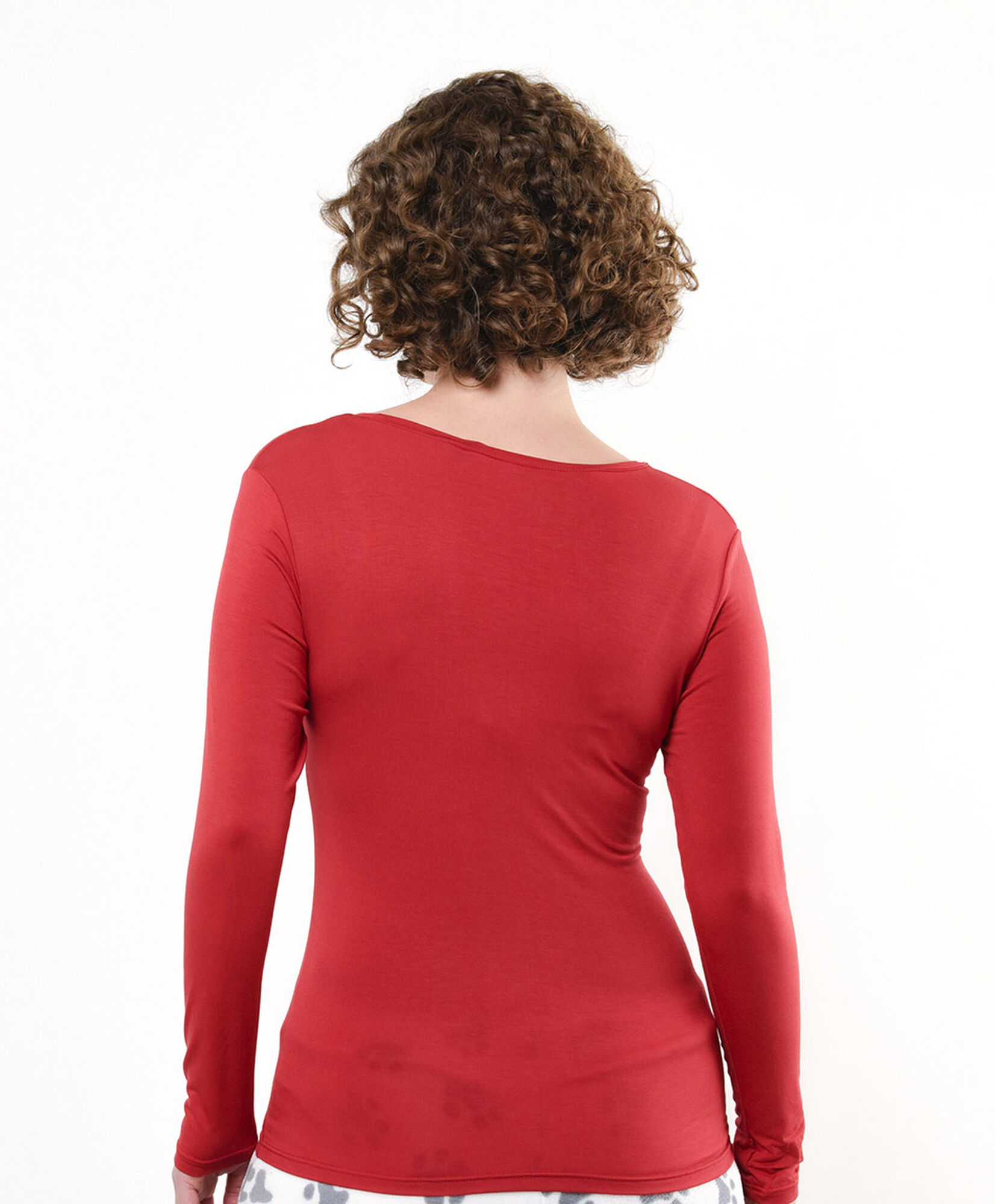 Camiseta mujer roja lisa Camiseta mujer roja lisa
