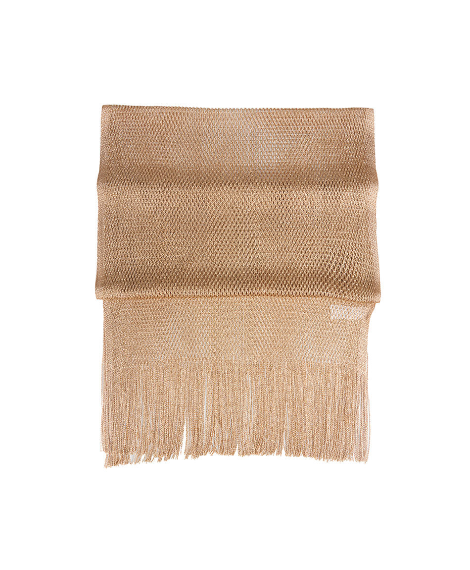 Pa&ntilde;uelo mujer malla gold