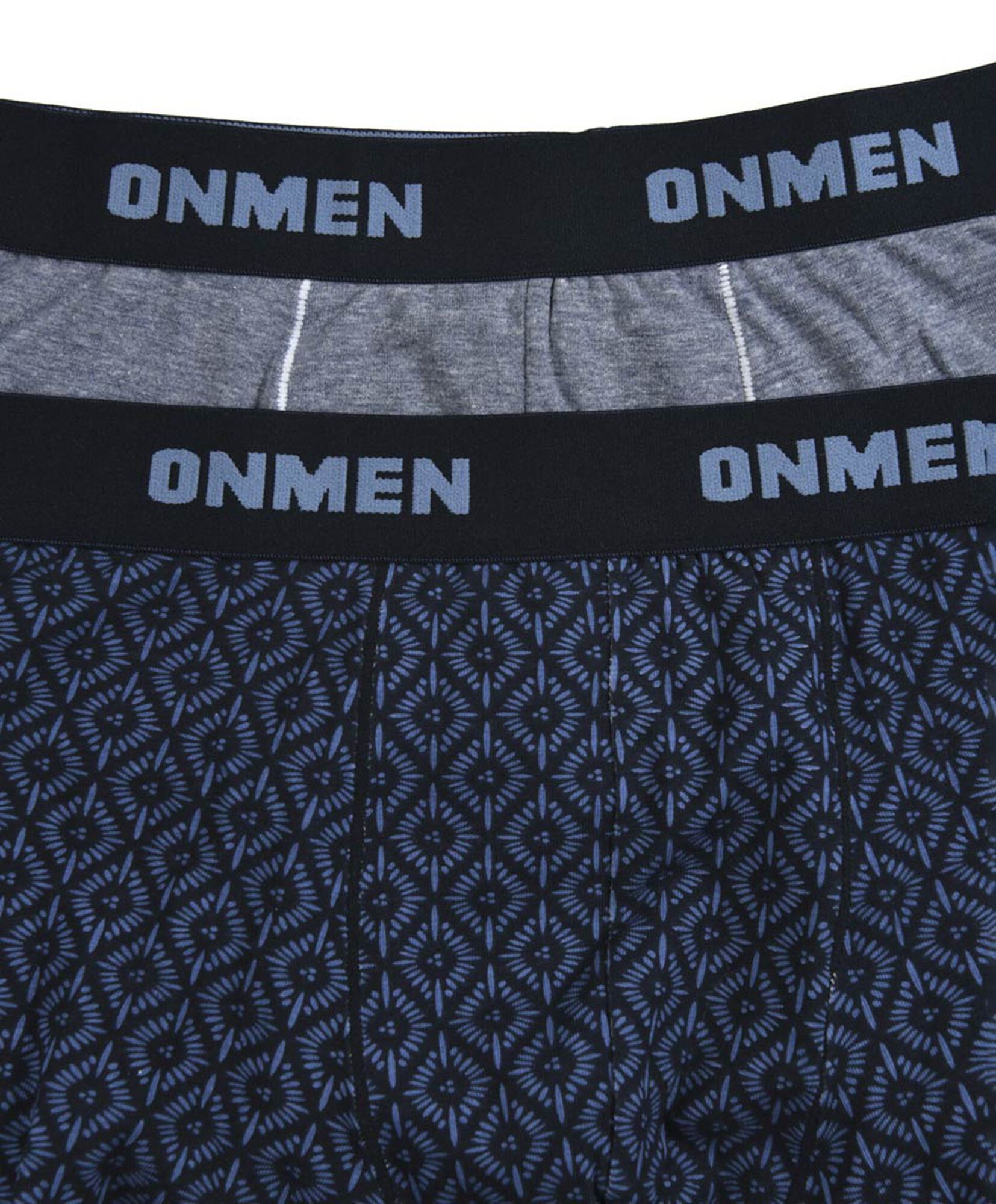 Pack 2 boxer hombre liso y print Pack 2 boxer hombre liso y print