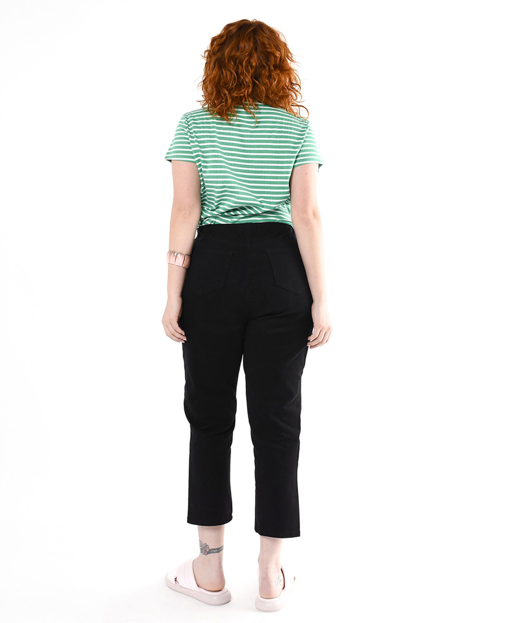 Pantalón mujer liso capri Pantalón mujer liso capri
