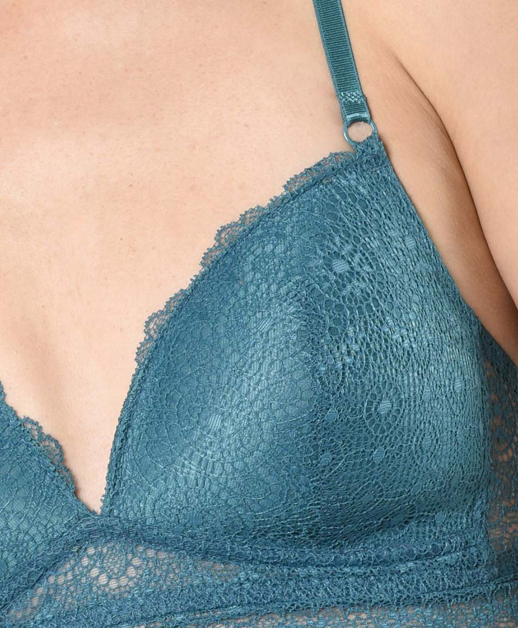 Bralette mujer encaje ancho colores Bralette mujer encaje ancho colores