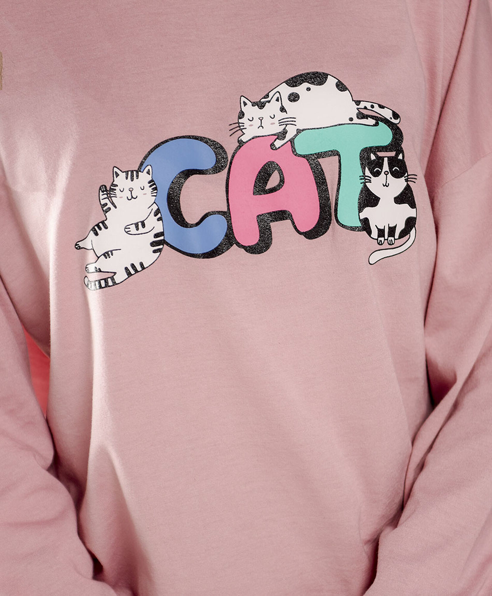 Pijama mujer tres gatos lazo Pijama mujer tres gatos lazo