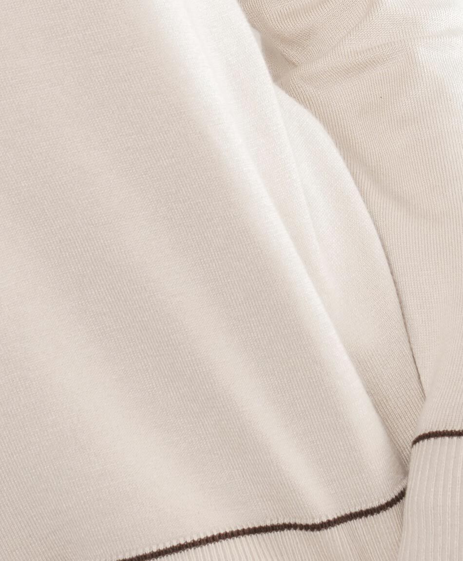 Sweater mujer beige classic