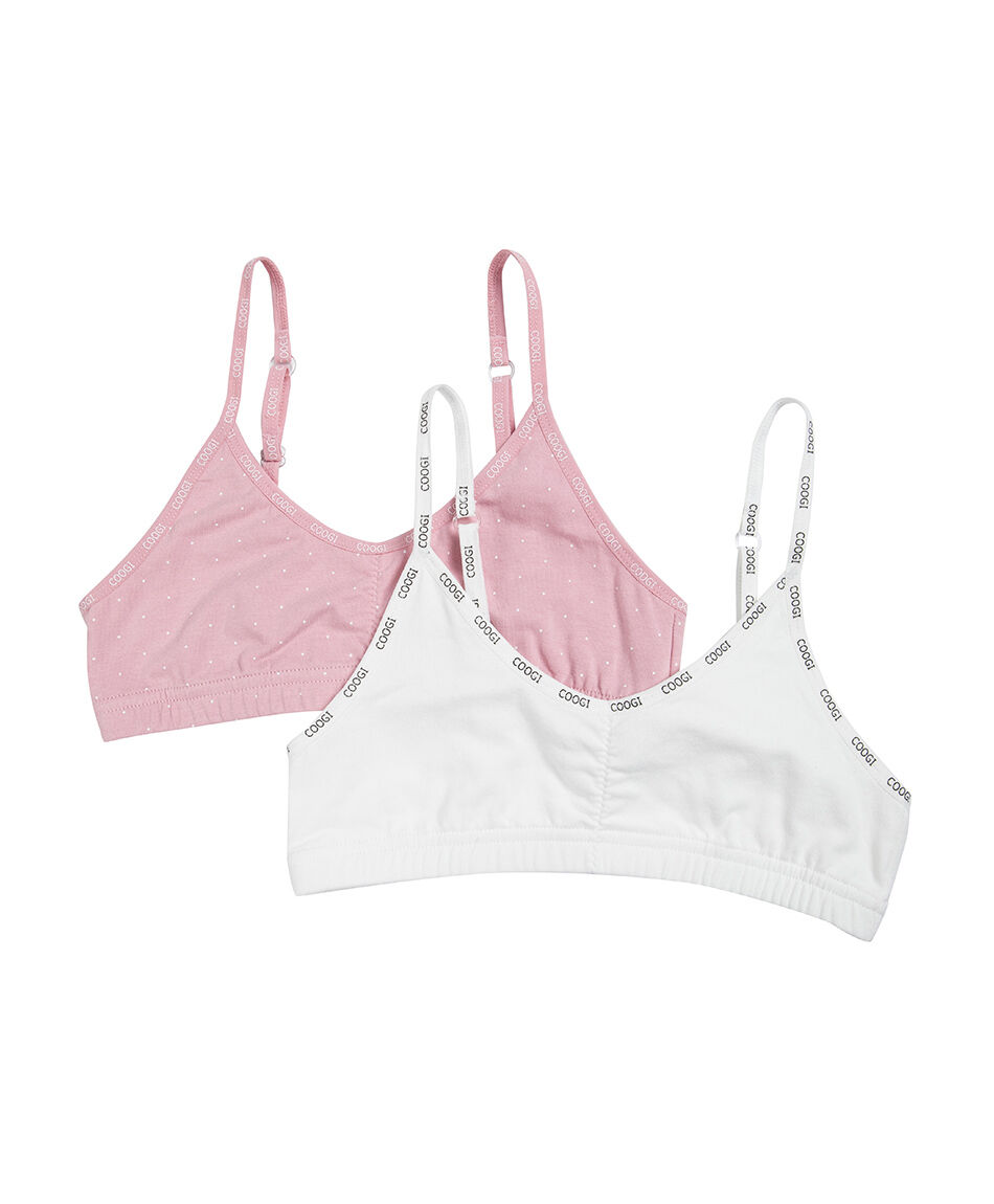 Pack 2 sostenes ni&ntilde;a bicolor