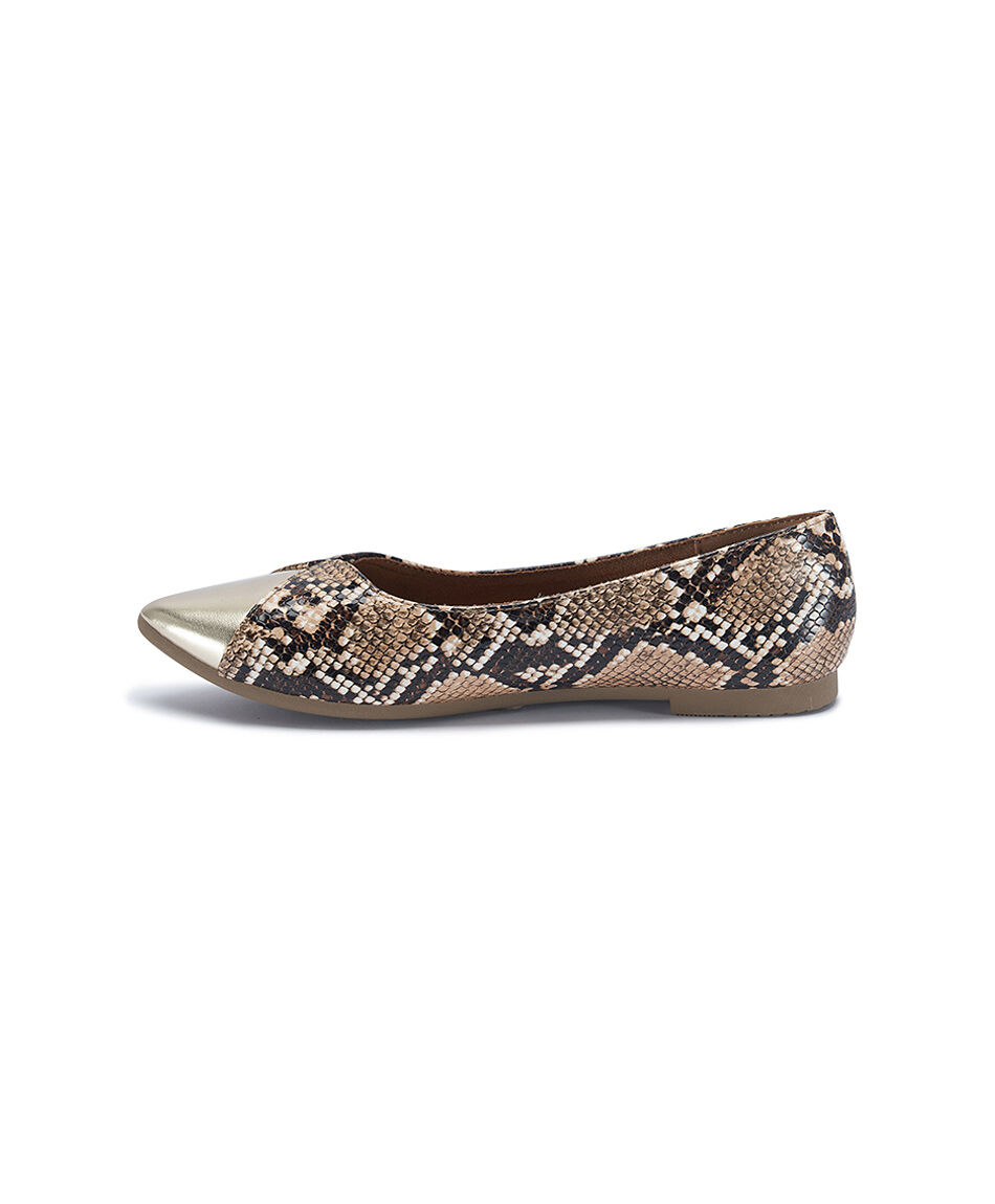 Ballerina mujer snake brown