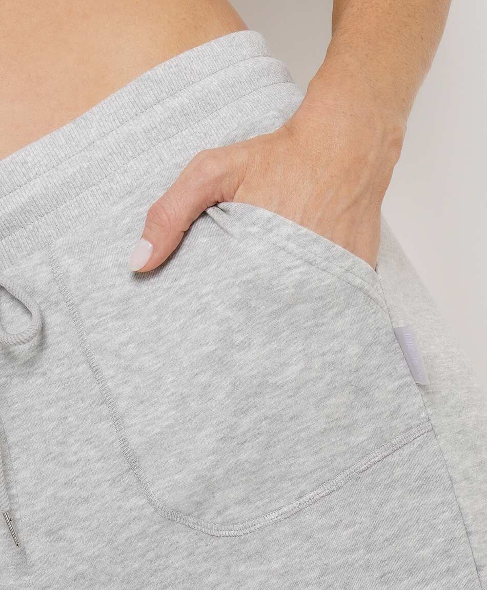 Pantal&oacute;n de buzo mujer liso jogger