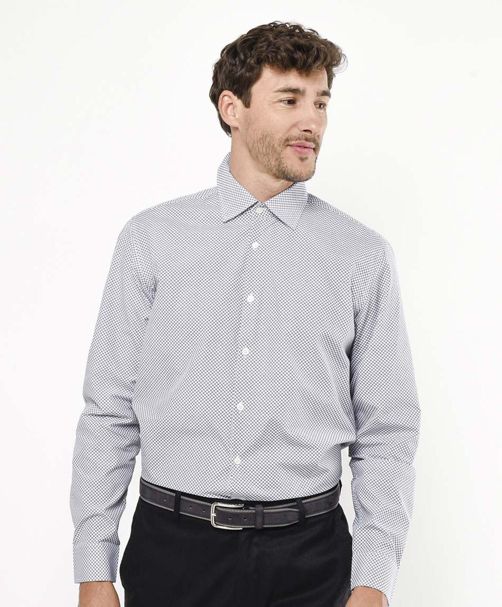 Camisa hombre mini círculos Camisa hombre mini círculos