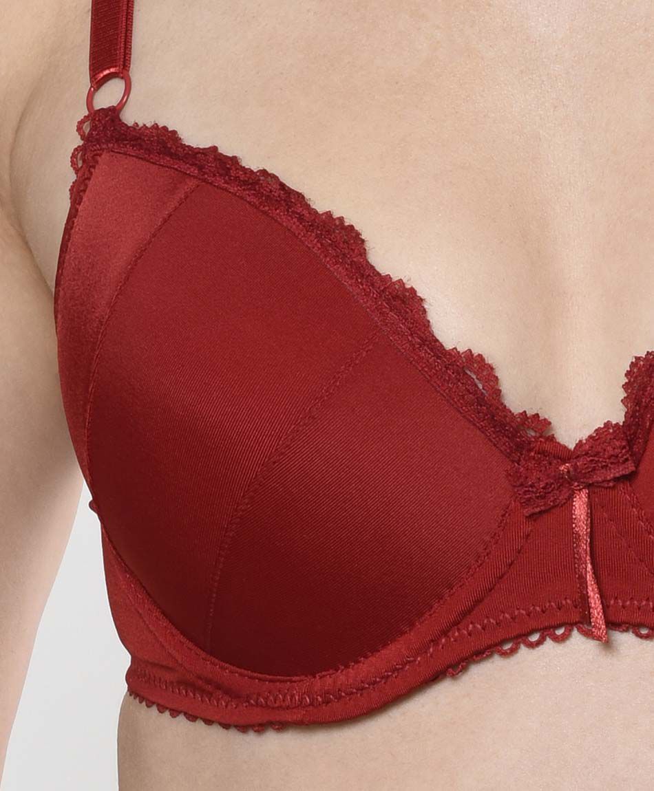 Sost&eacute;n mujer encaje floreado