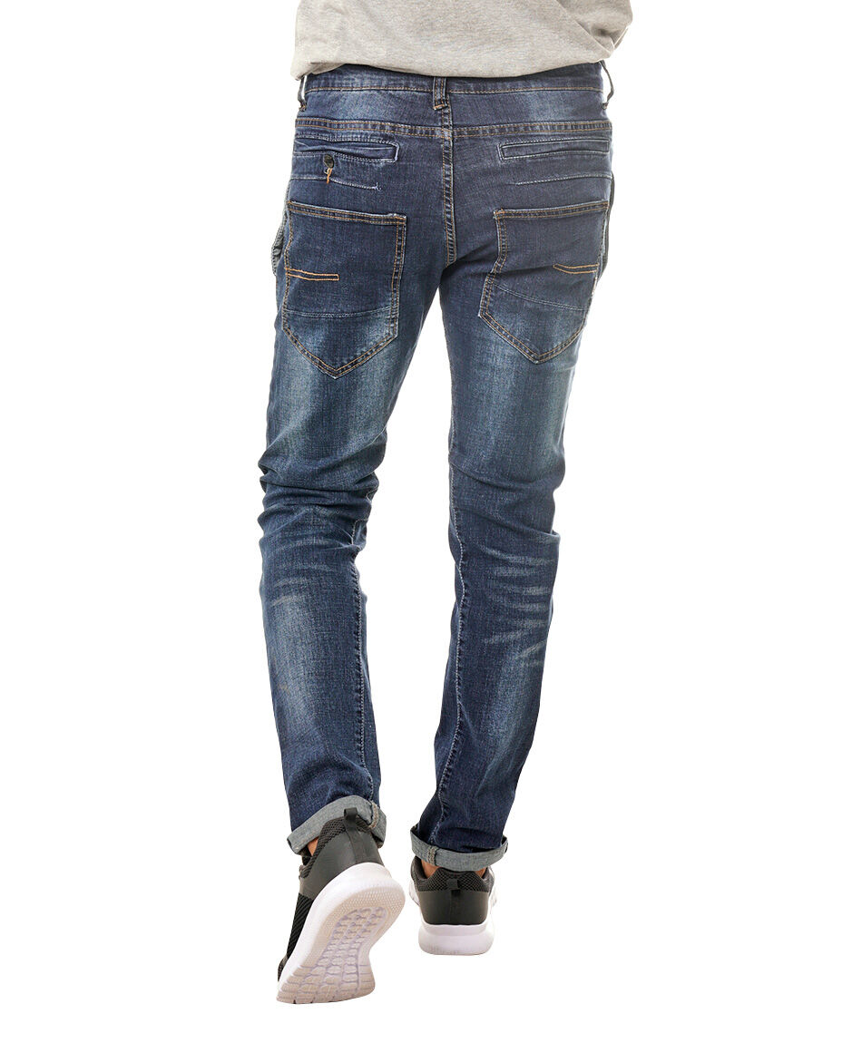 Jeans fashion bolsillo