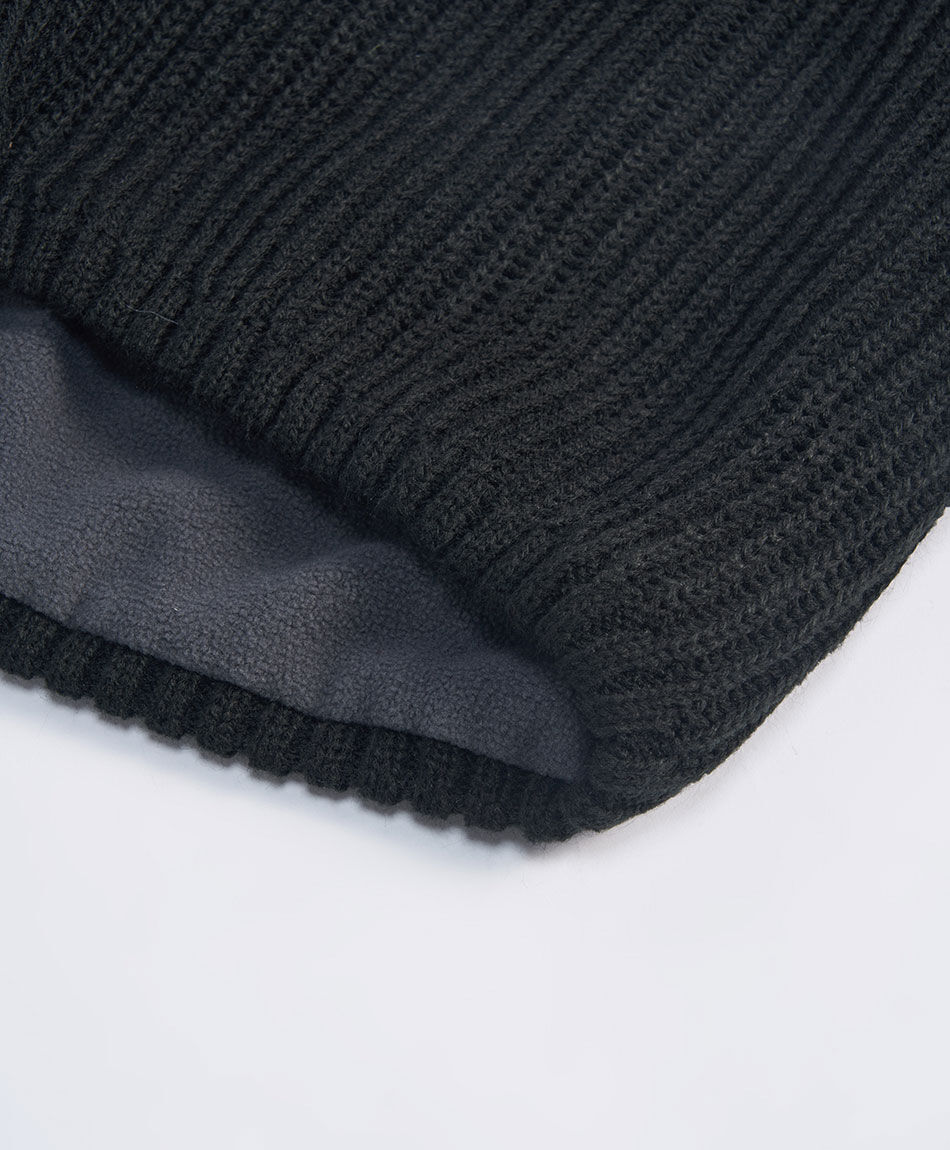 Bufanda hombre lineas negro