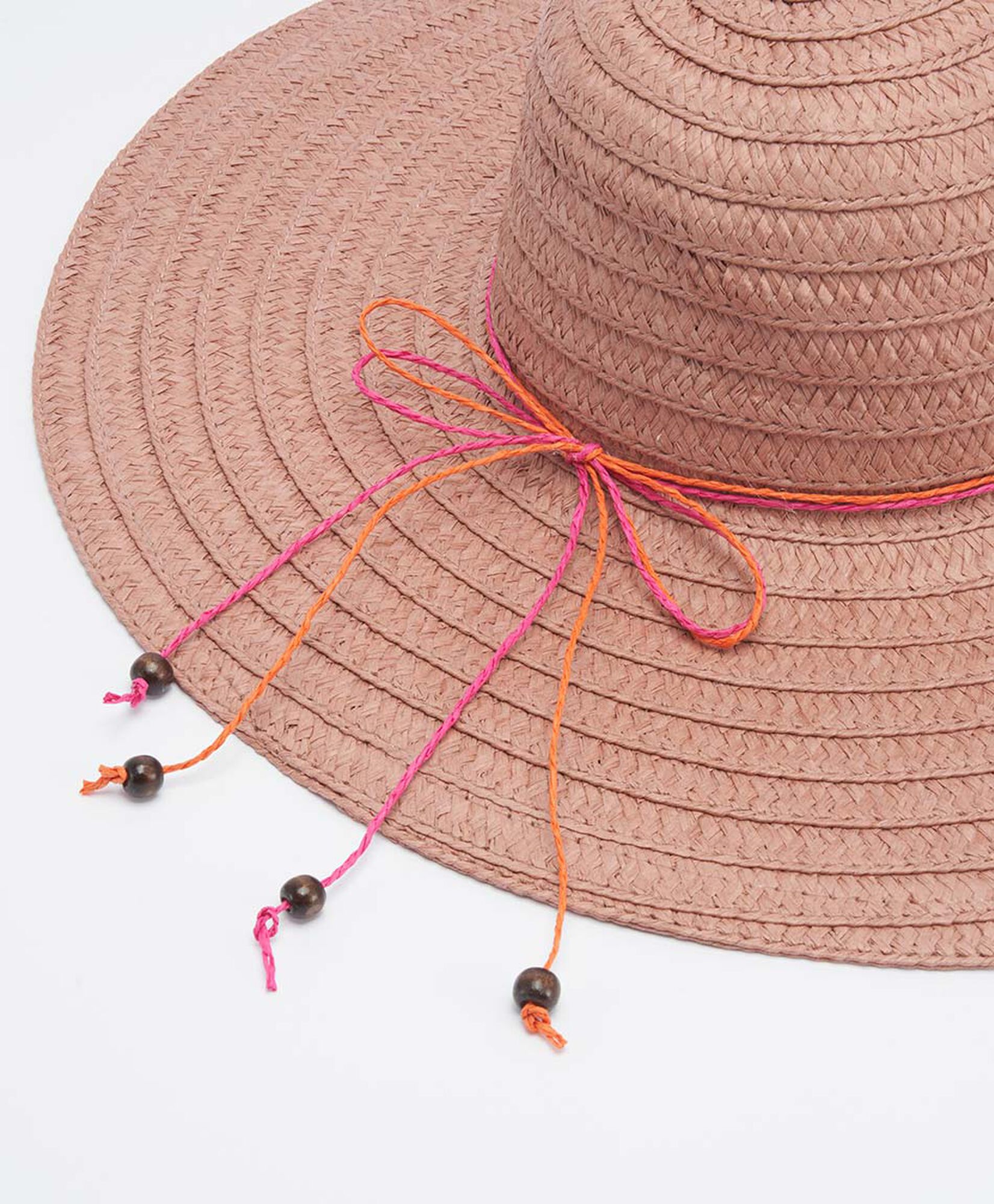 Sombrero mujer cinta mostacilla Sombrero mujer cinta mostacilla