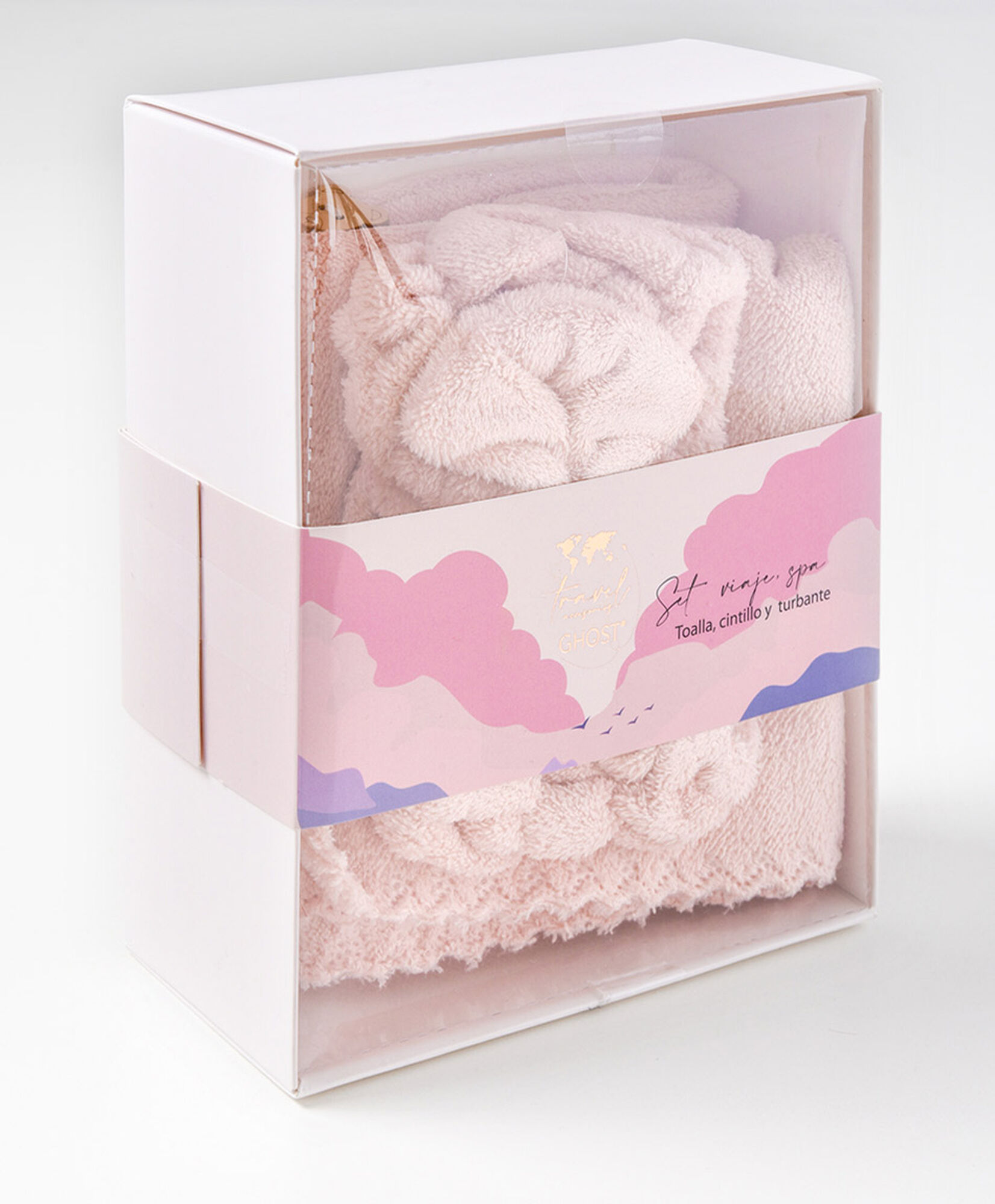 Set accesorios spa pink Set accesorios spa pink