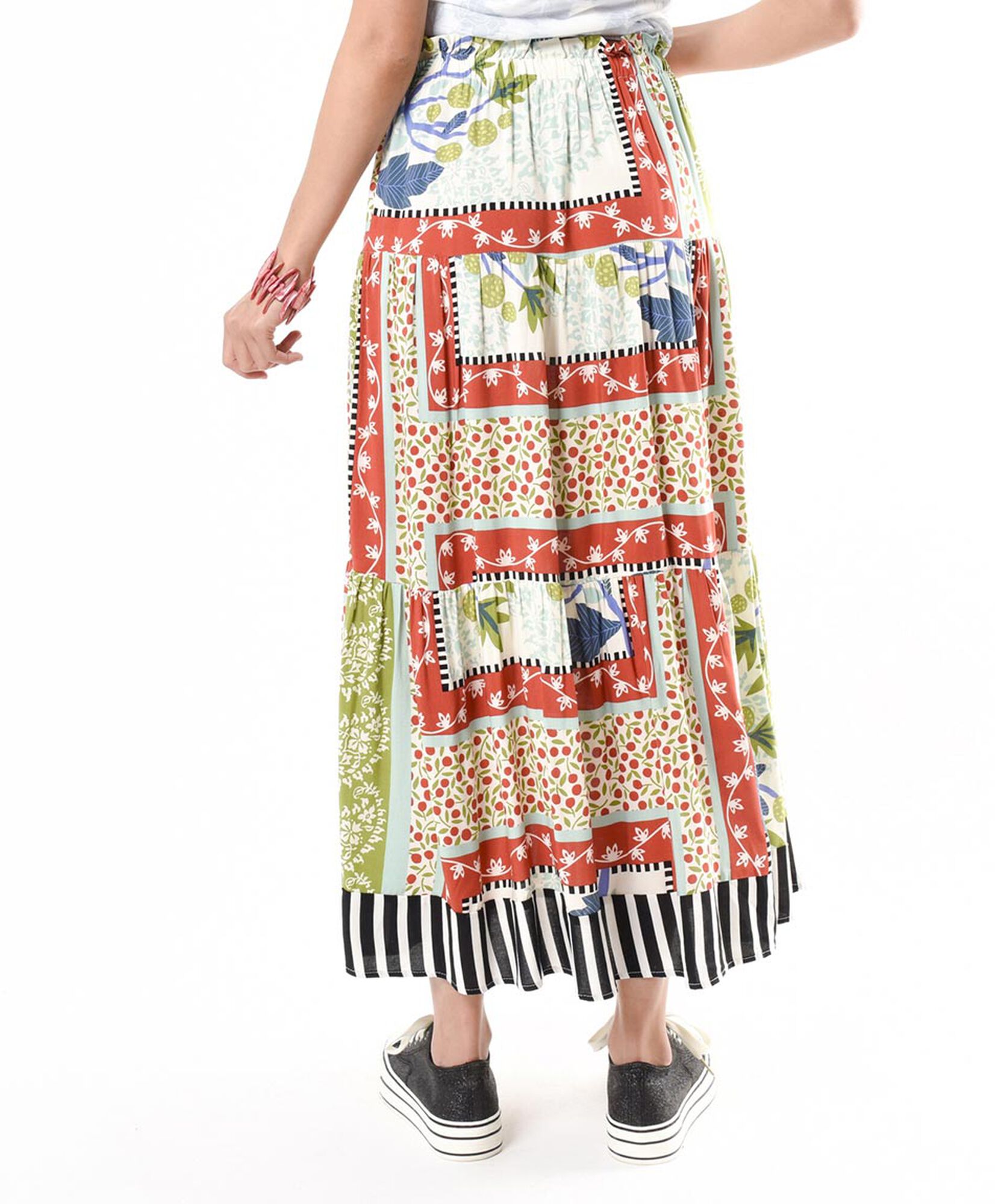 Falda mujer estampado mix Falda mujer estampado mix