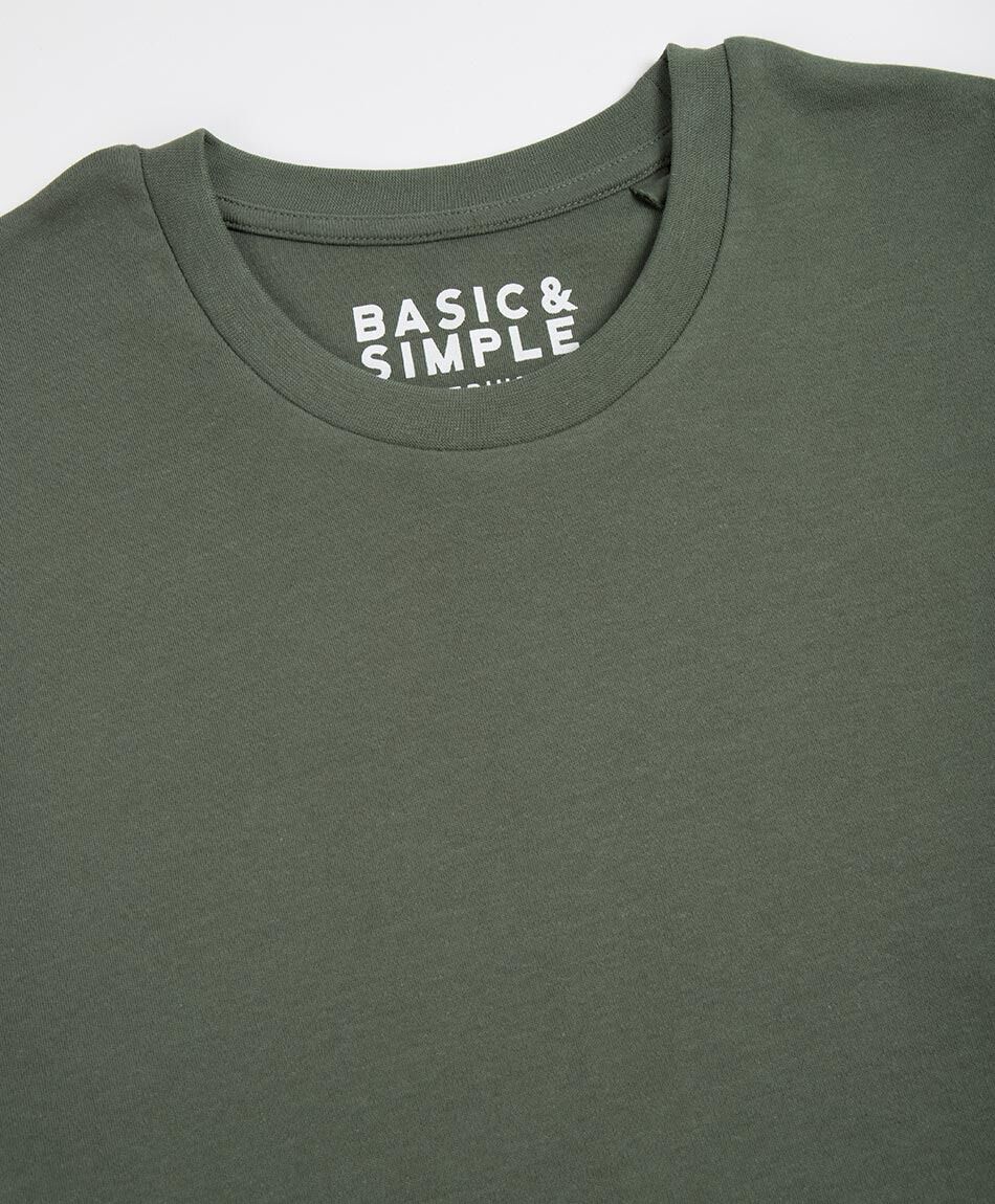 Polera hombre manga larga b&aacute;sica