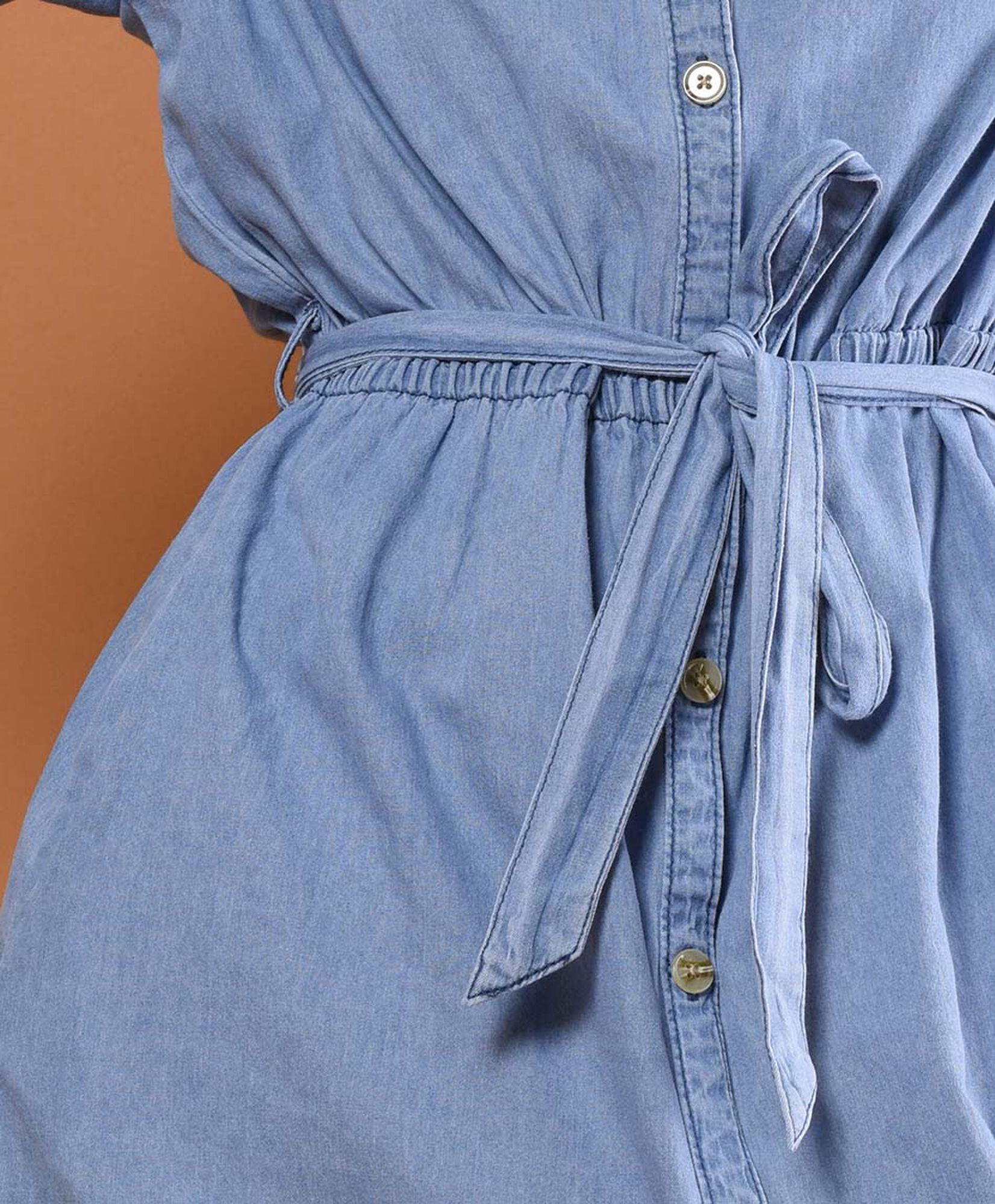 Vestido mujer denim botones Vestido mujer denim botones