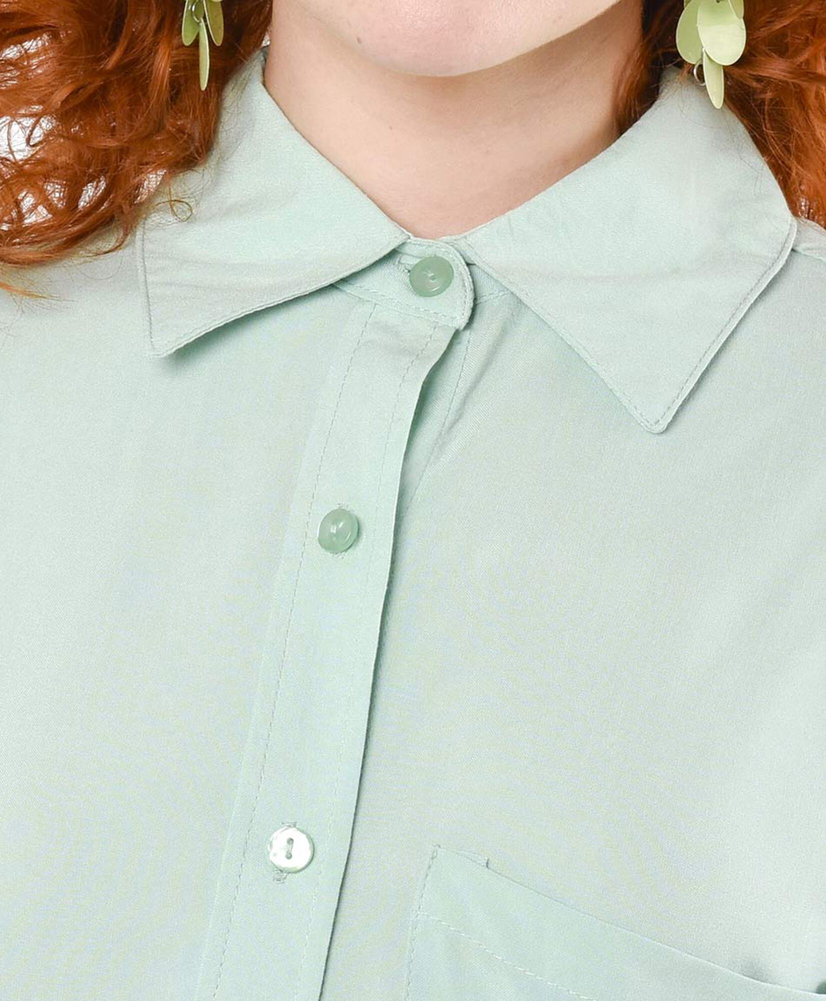 Blusa mujer oversize verde Blusa mujer oversize verde