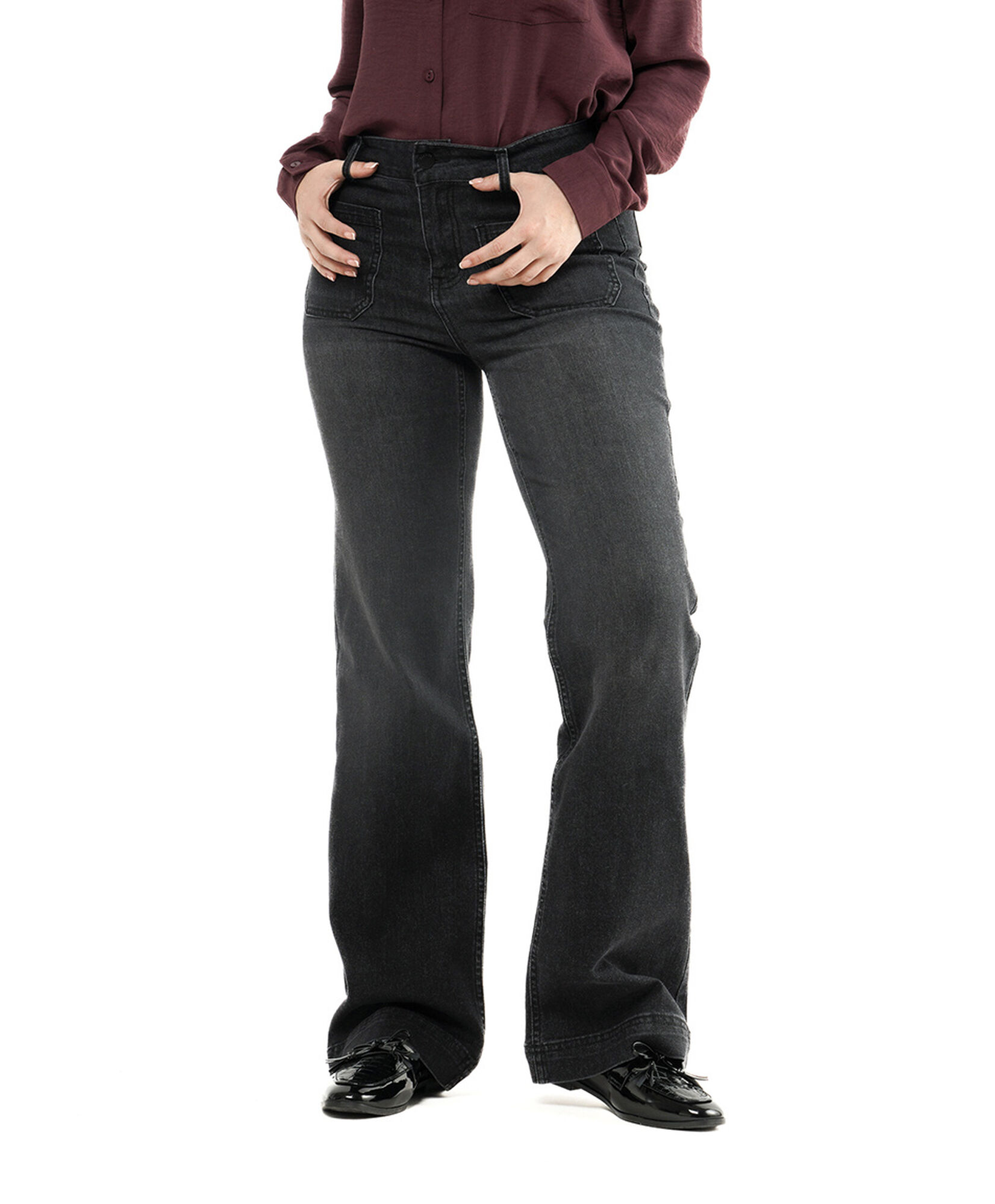 Jeans mujer black wide Jeans mujer black wide