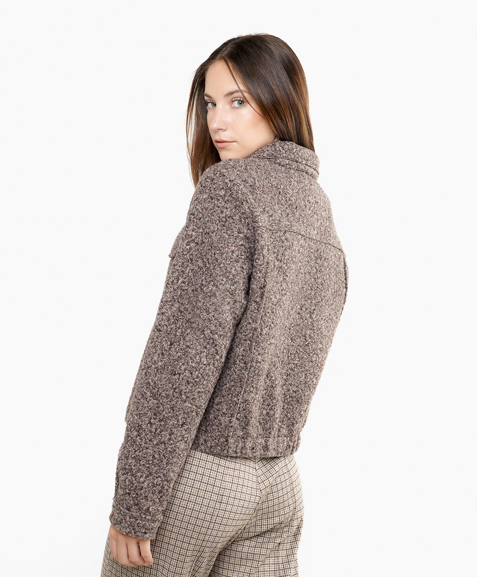 Chaqueta mujer tono tierra oto&ntilde;al