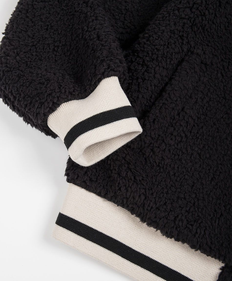 Chaqueta ni&ntilde;a 86 sherpas negro