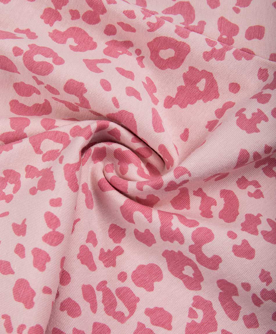 Short ni&ntilde;a biker animal print