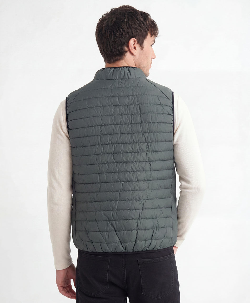 Parka hombre sin mangas acolchada