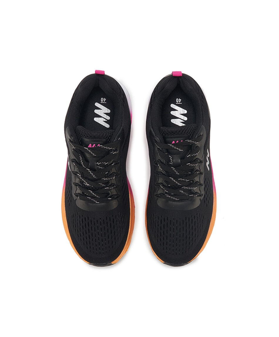 Zapatilla deportiva mujer plataforma degrad&eacute;