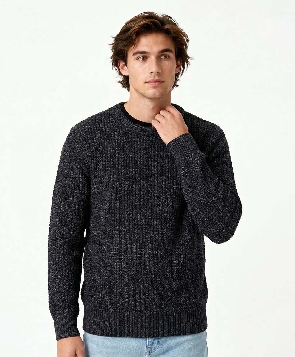 Sweater hombre cuello redondo pro