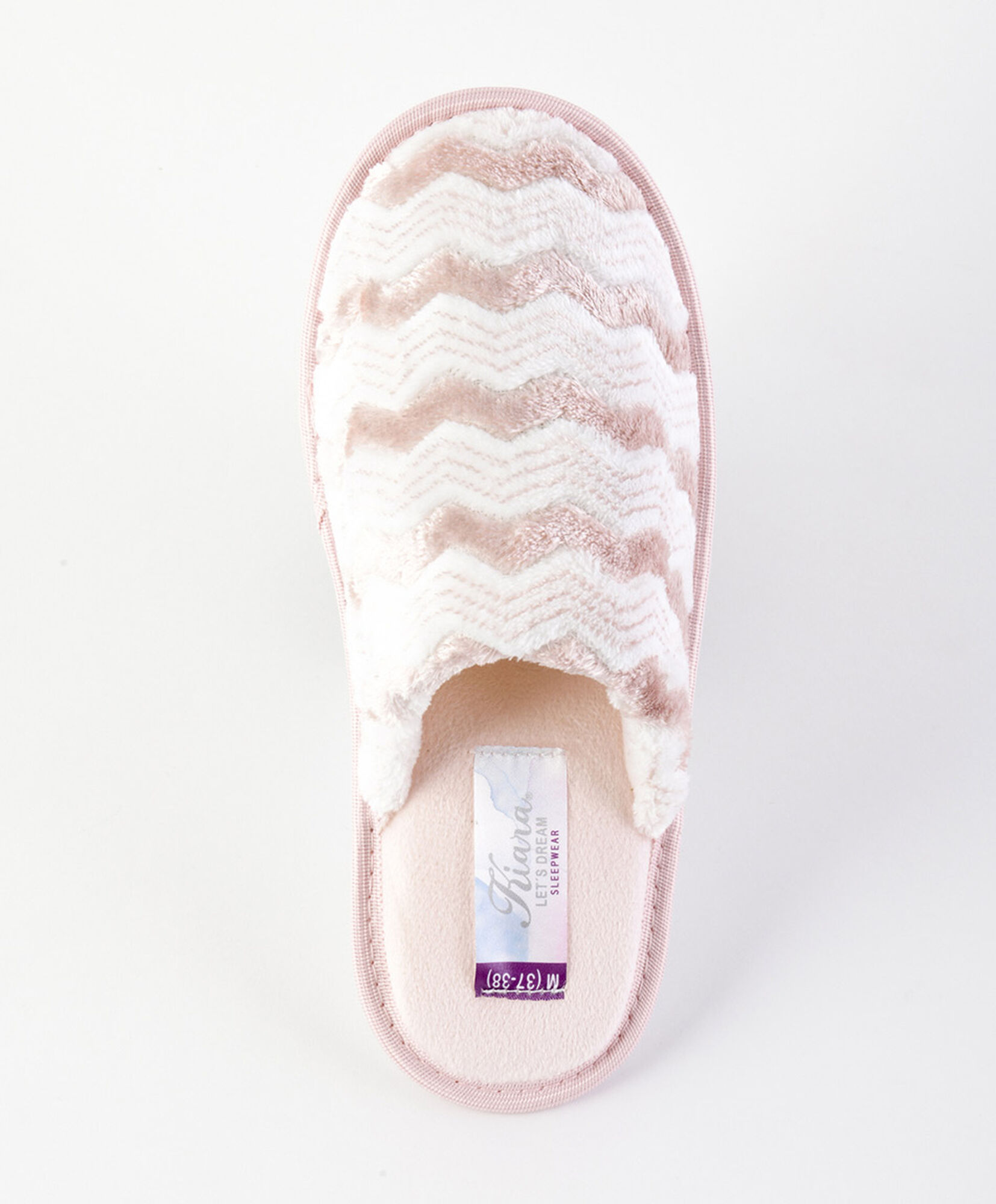 Pantufla mujer zigzag bicolor Pantufla mujer zigzag bicolor