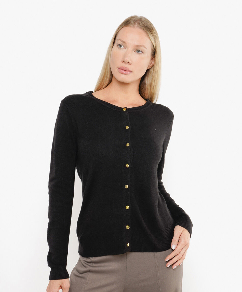 Cardigan mujer b&aacute;sico