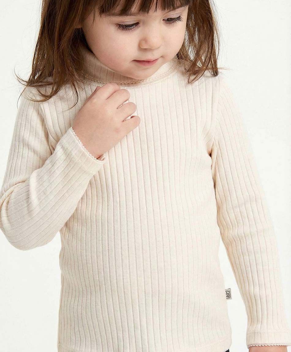 Polera beb&eacute; beatle con lineas