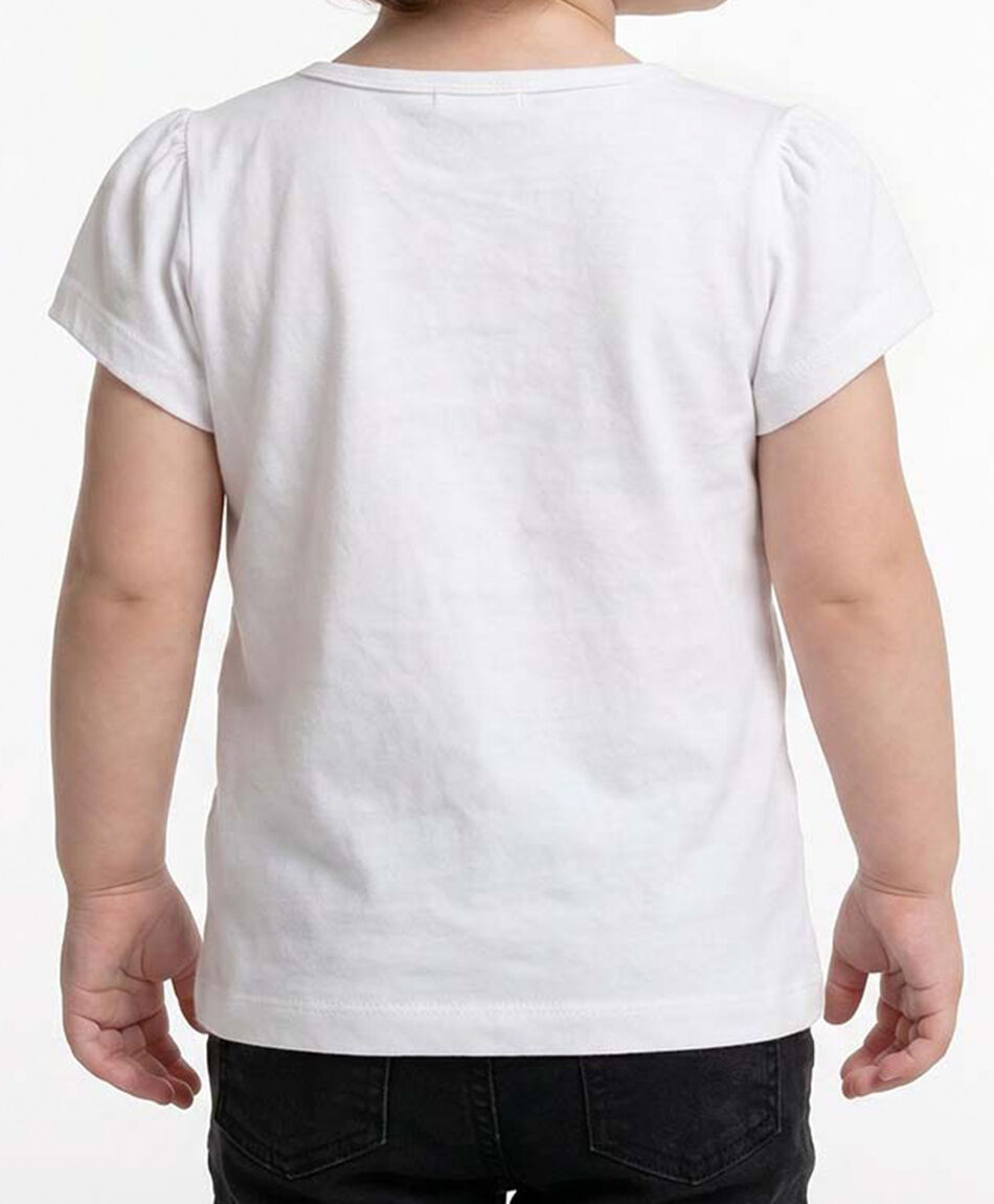 Polera beb&eacute; coraz&oacute;n con flores