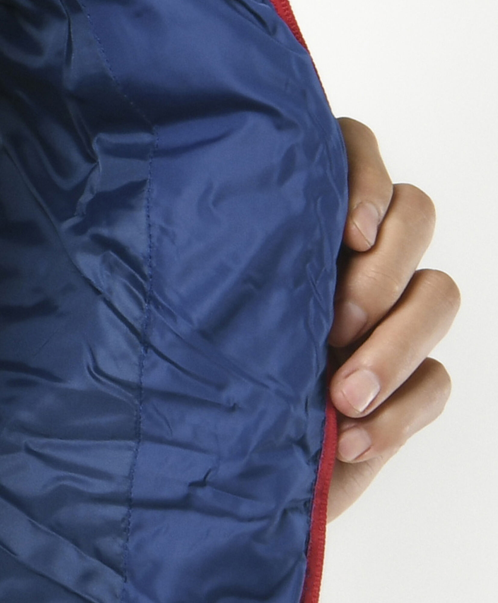 Parka hombre sin mangas bicolor Parka hombre sin mangas bicolor