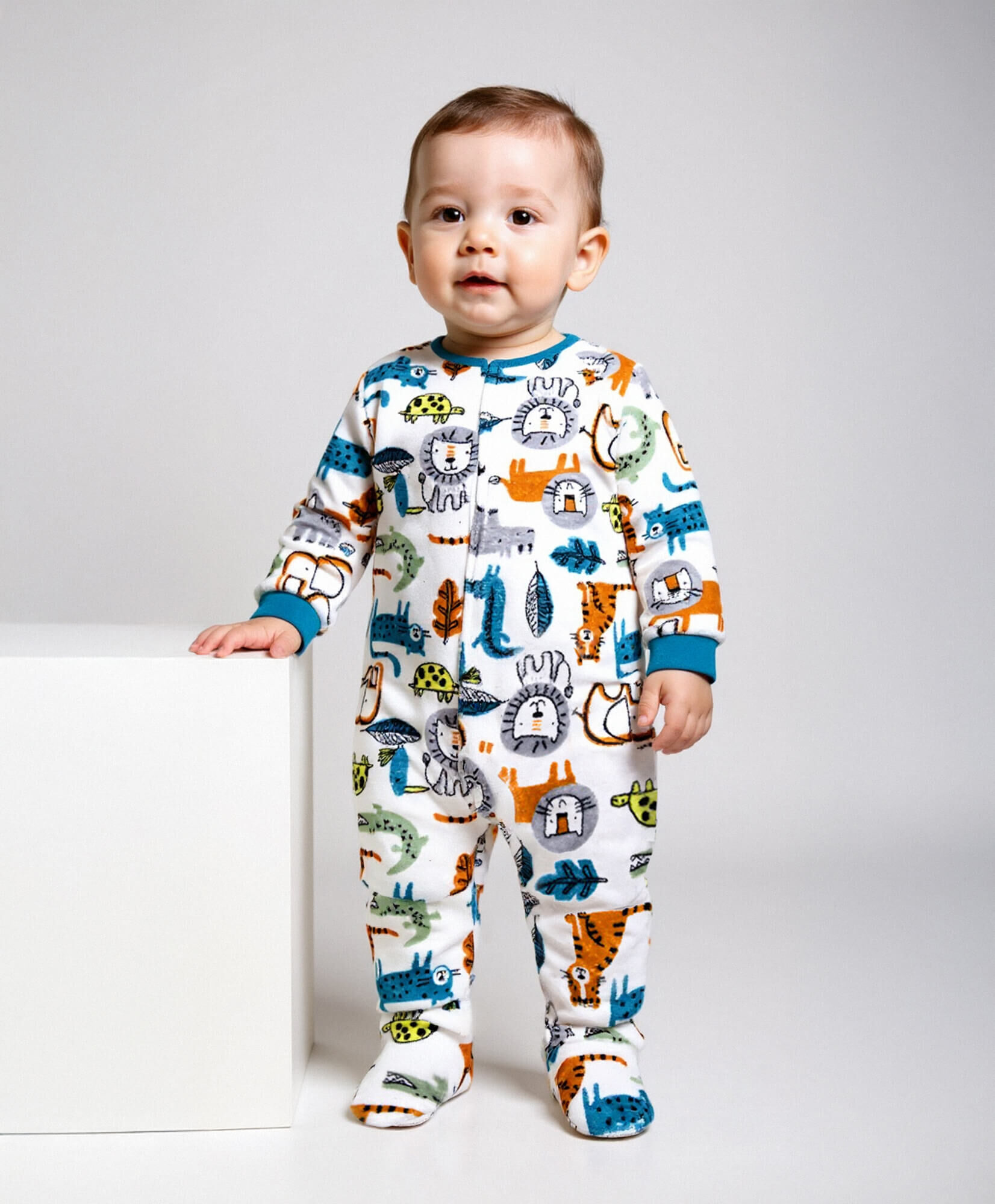 Pijama bebé micropolar animales Pijama bebé micropolar animales