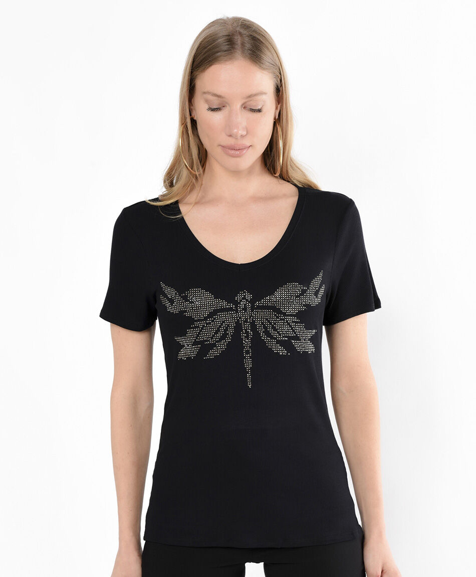 Polera mujer libelula