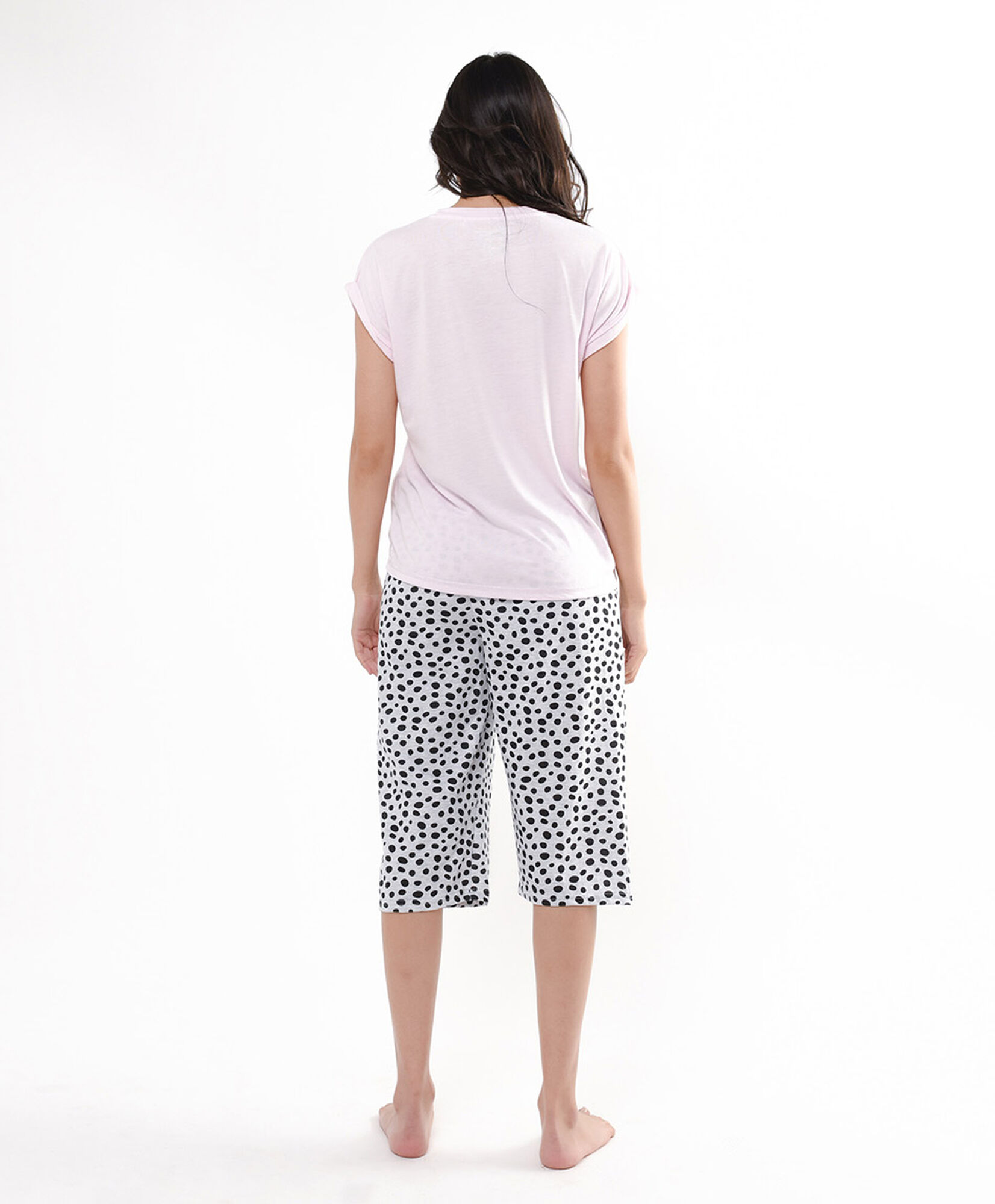 Pijama mujer capri perrito Pijama mujer capri perrito