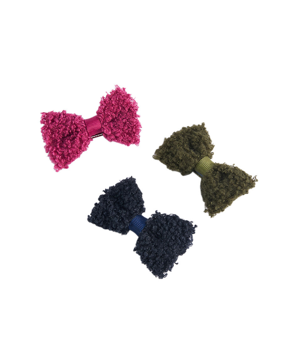 Set 3 pinches infantil cintas sherpa